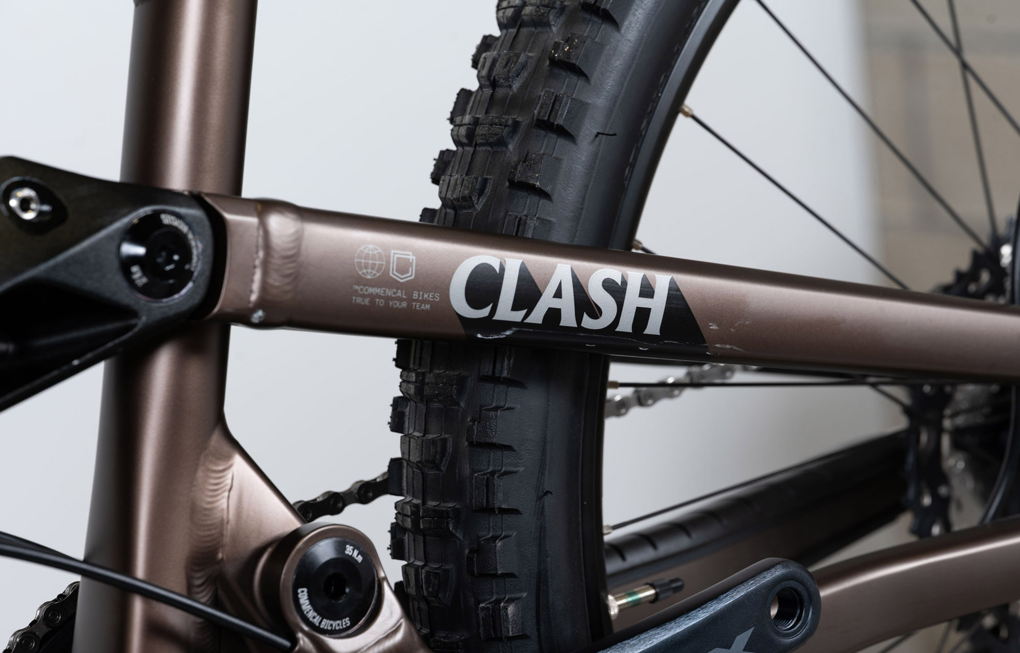 COMMENCAL CLASH ESSENTIAL FROZEN BROWN - L (22134503) image large number 7