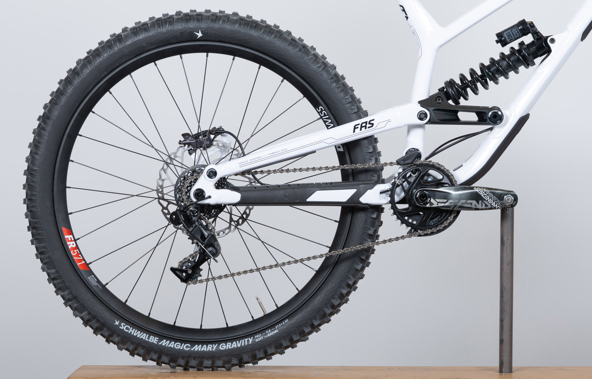 COMMENCAL FRS RIDE PURE WHITE - M (22150401) image cover number large 0