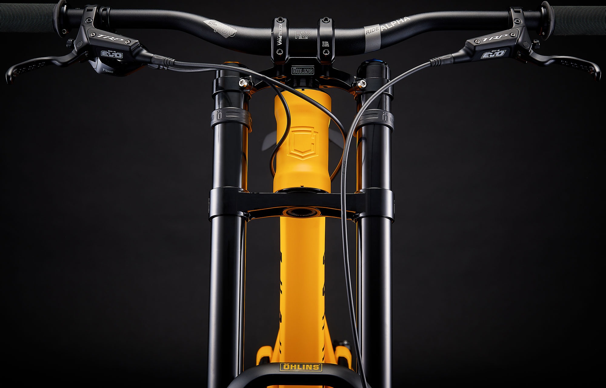 COMMENCAL SUPREME DH V5 OHLINS EDITION OHLINS YELLOW image number null