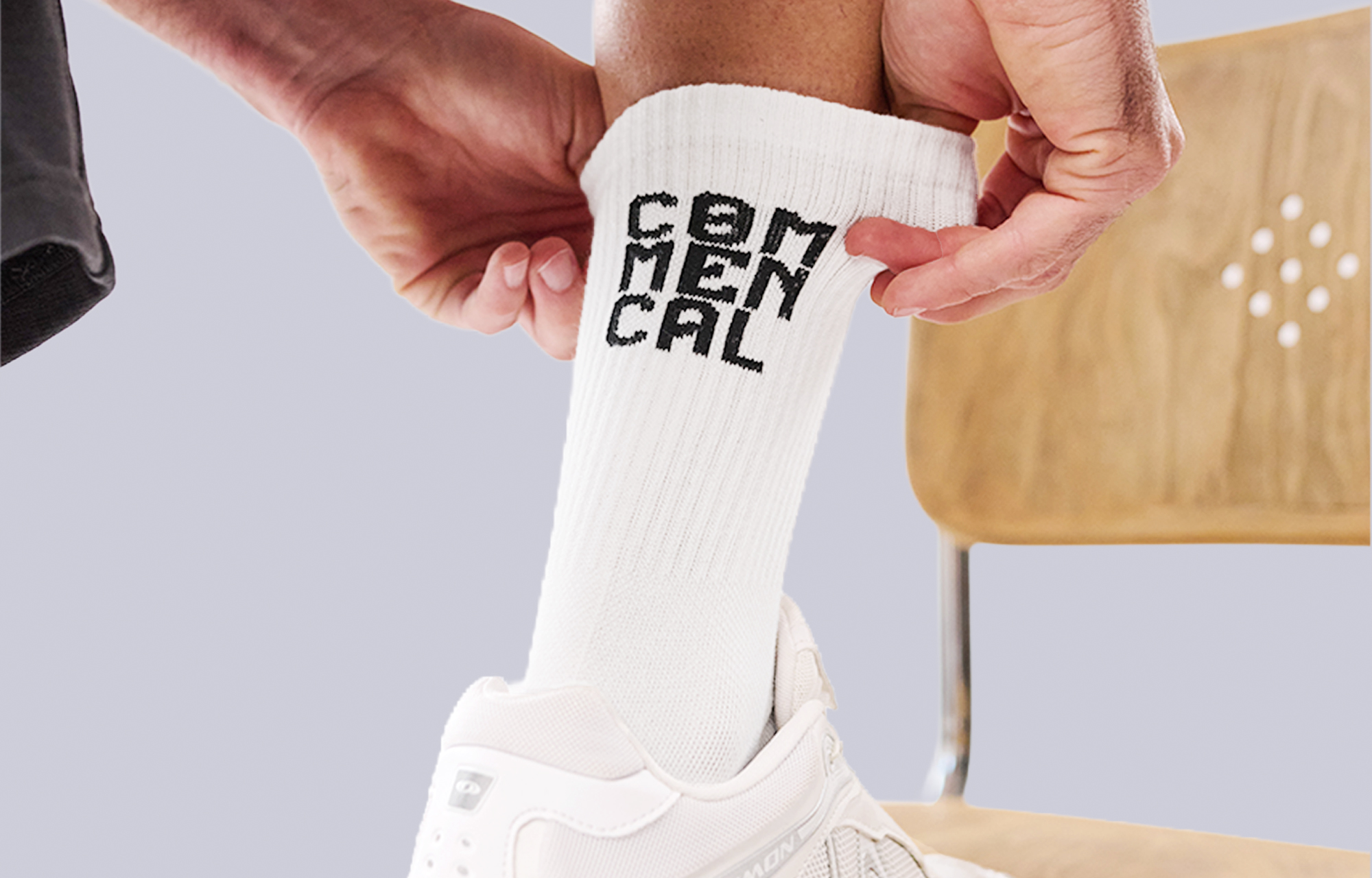 CALZE COMMENCAL LIFESTYLE WHITE image number 3