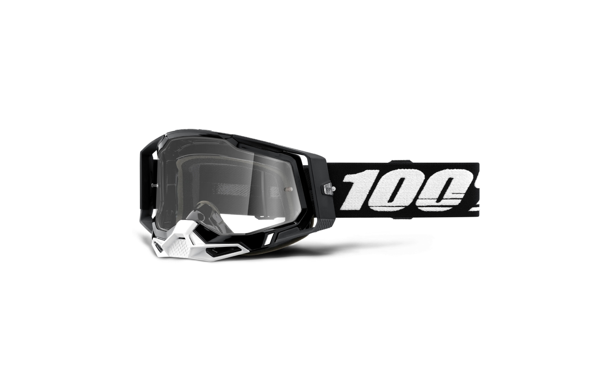 MASQUE RACECRAFT 2 BLACK - CLEAR LENS image number 0