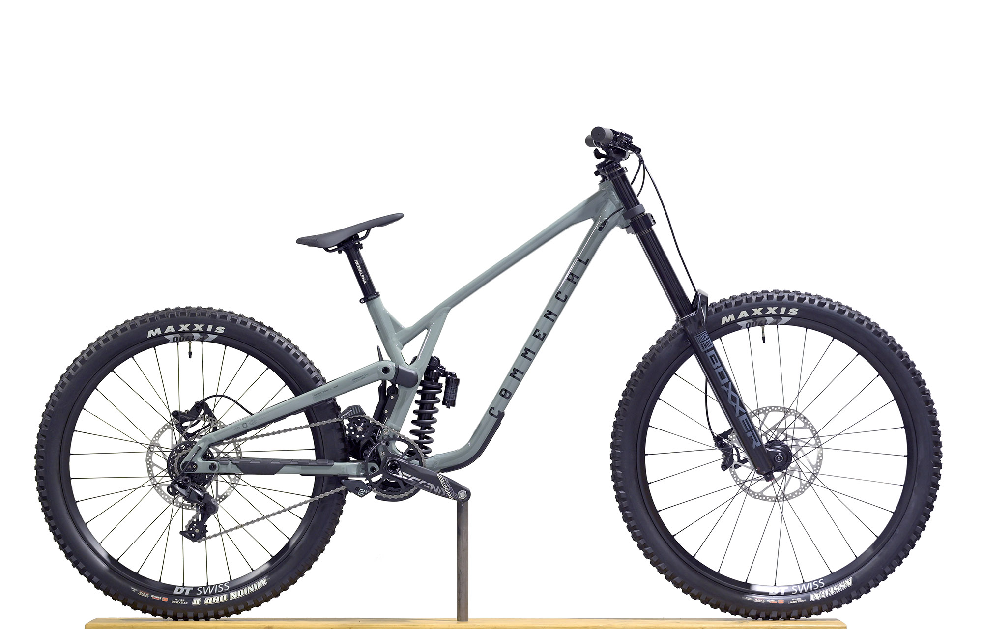 COMMENCAL SUPREME DH V5 RIDE PYRITE GREY - L (25150303) image number null