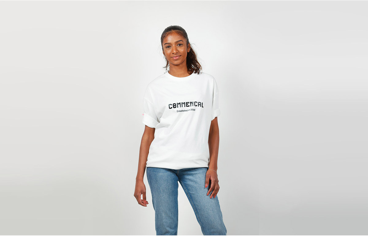 COMMENCAL CORPORATE T-SHIRT WHITE image number 1