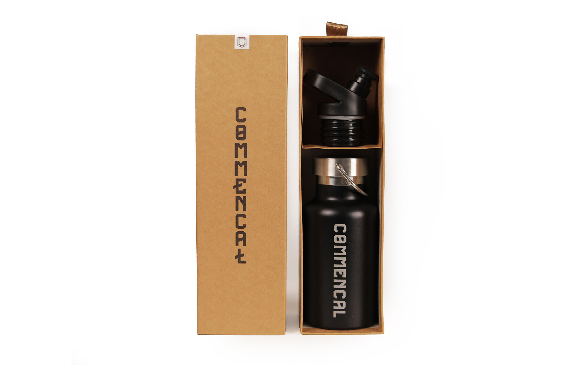 COMMENCAL THERMOS BOTTLE BLACK image number 0