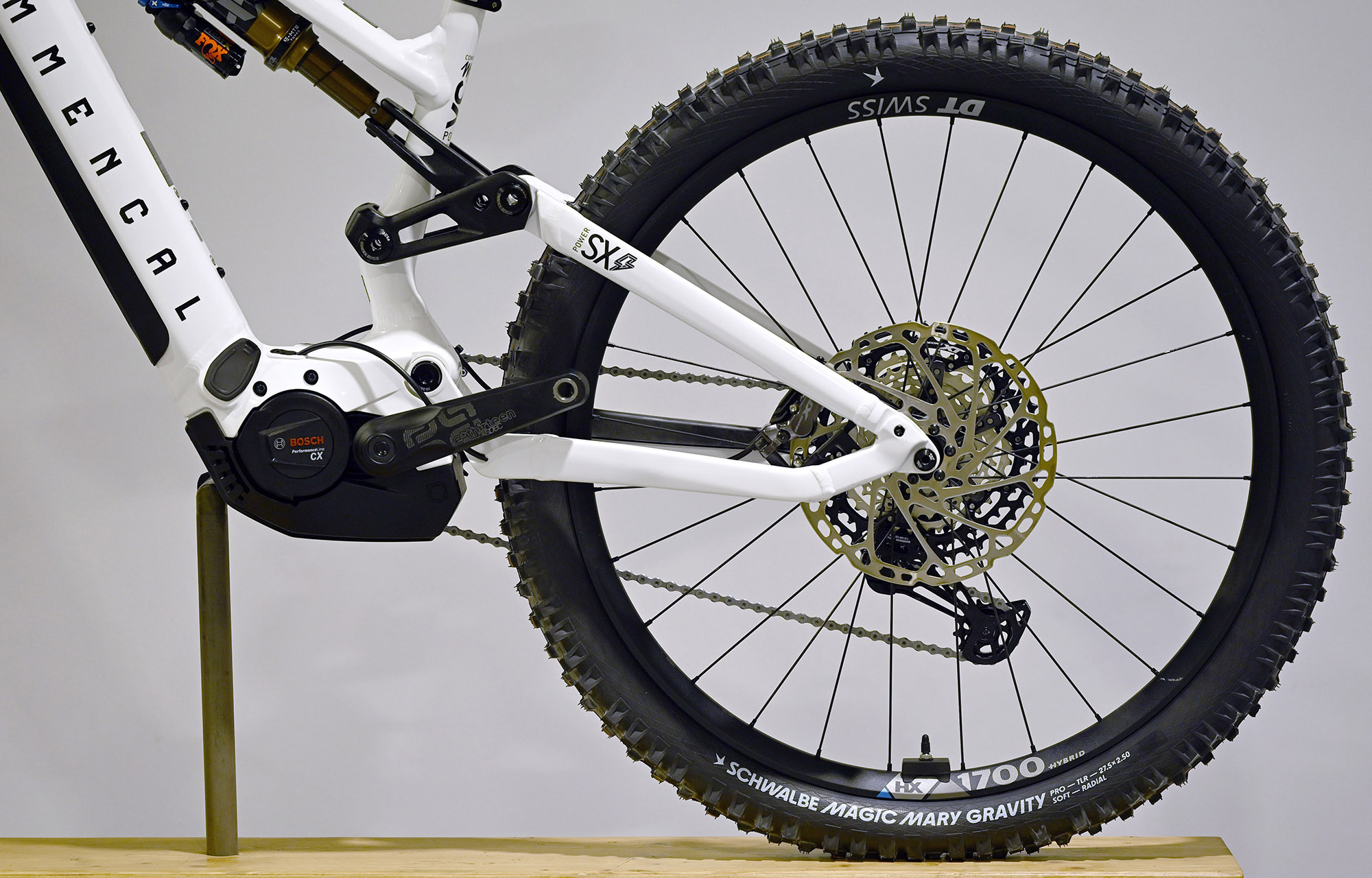 COMMENCAL META POWER SX BOSCH SIGNATURE PURE WHITE - S (22181901) 136 km image cover number large 4