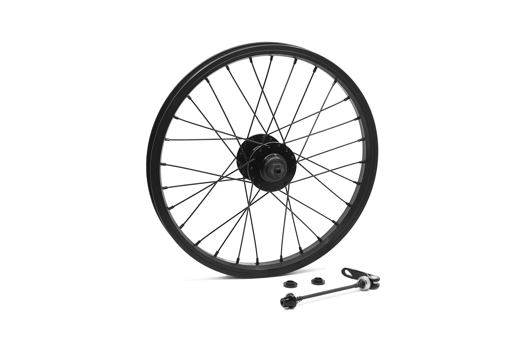 ROUE AVANT RAMONES 16 BLACK image number null