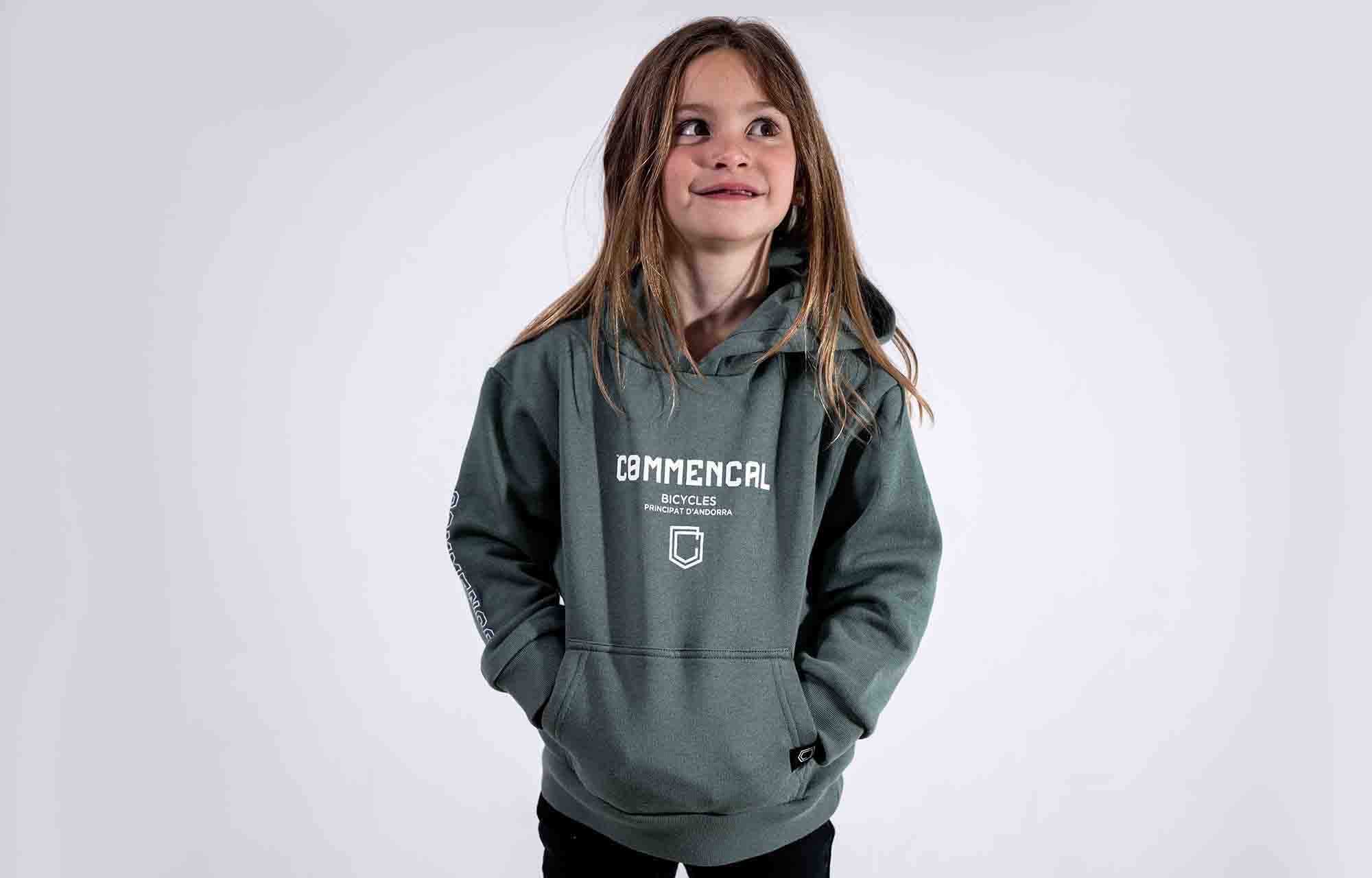SUDADERA COMMENCAL KIDS CORPORATE SWAMP image number 2