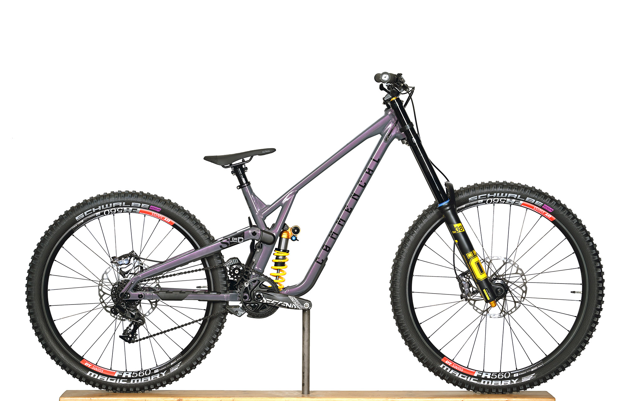 COMMENCAL SUPREME DH V5 OHLINS EDITION PURPLE GREY - M (?) image number null