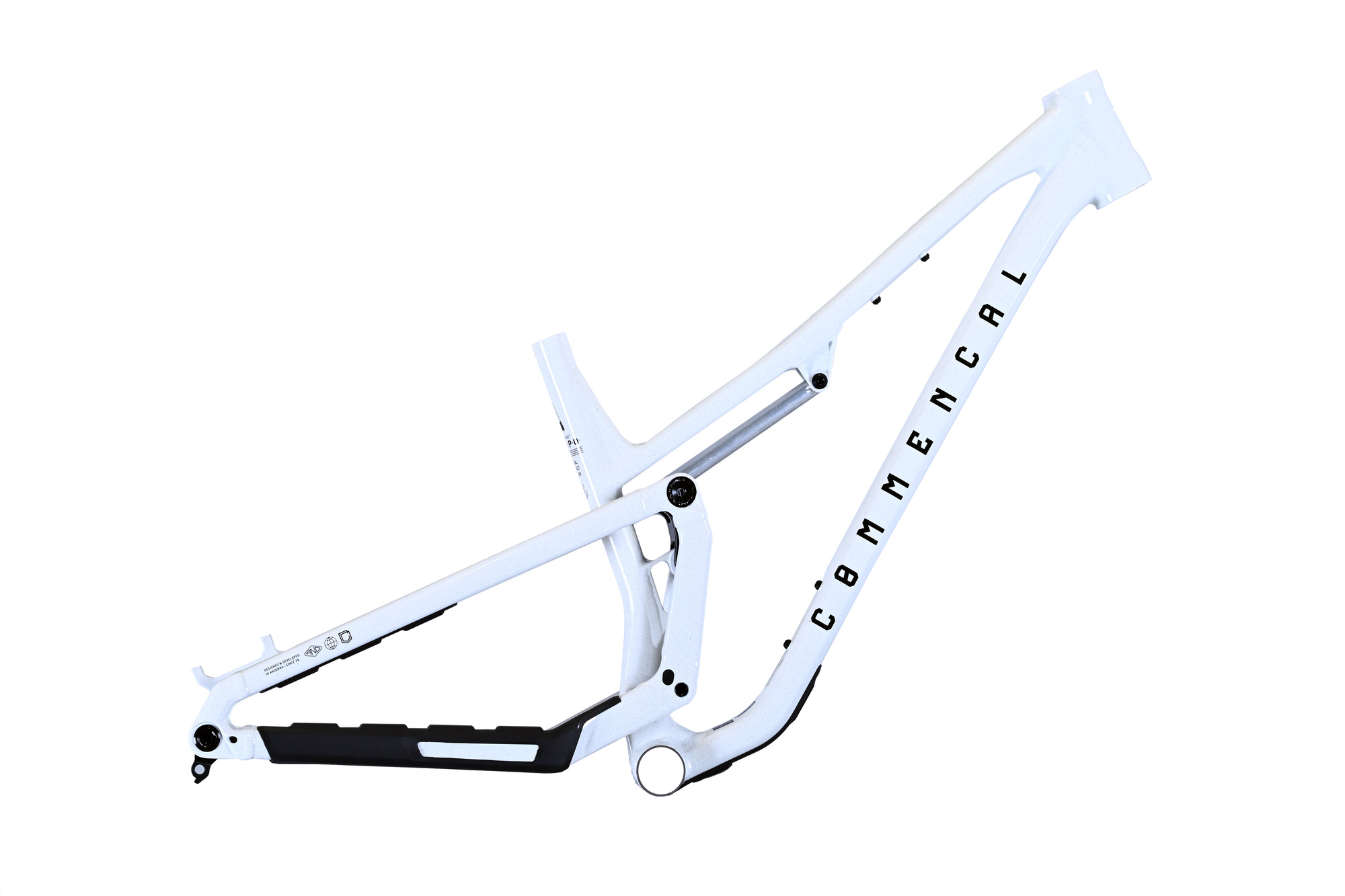 FRAME COMMENCAL T.E.M.P.O. TEAM GLITTERY WHITE image number null