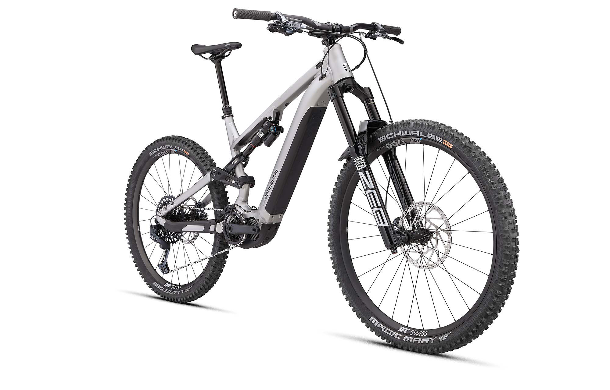 COMMENCAL META POWER SX SHIMANO RACE SILVER image number null
