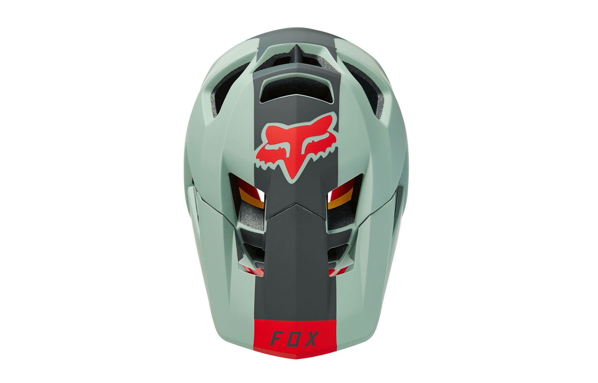 FOX PROFRAME BLOCKED HELMET EUCALYPTUS image number 1