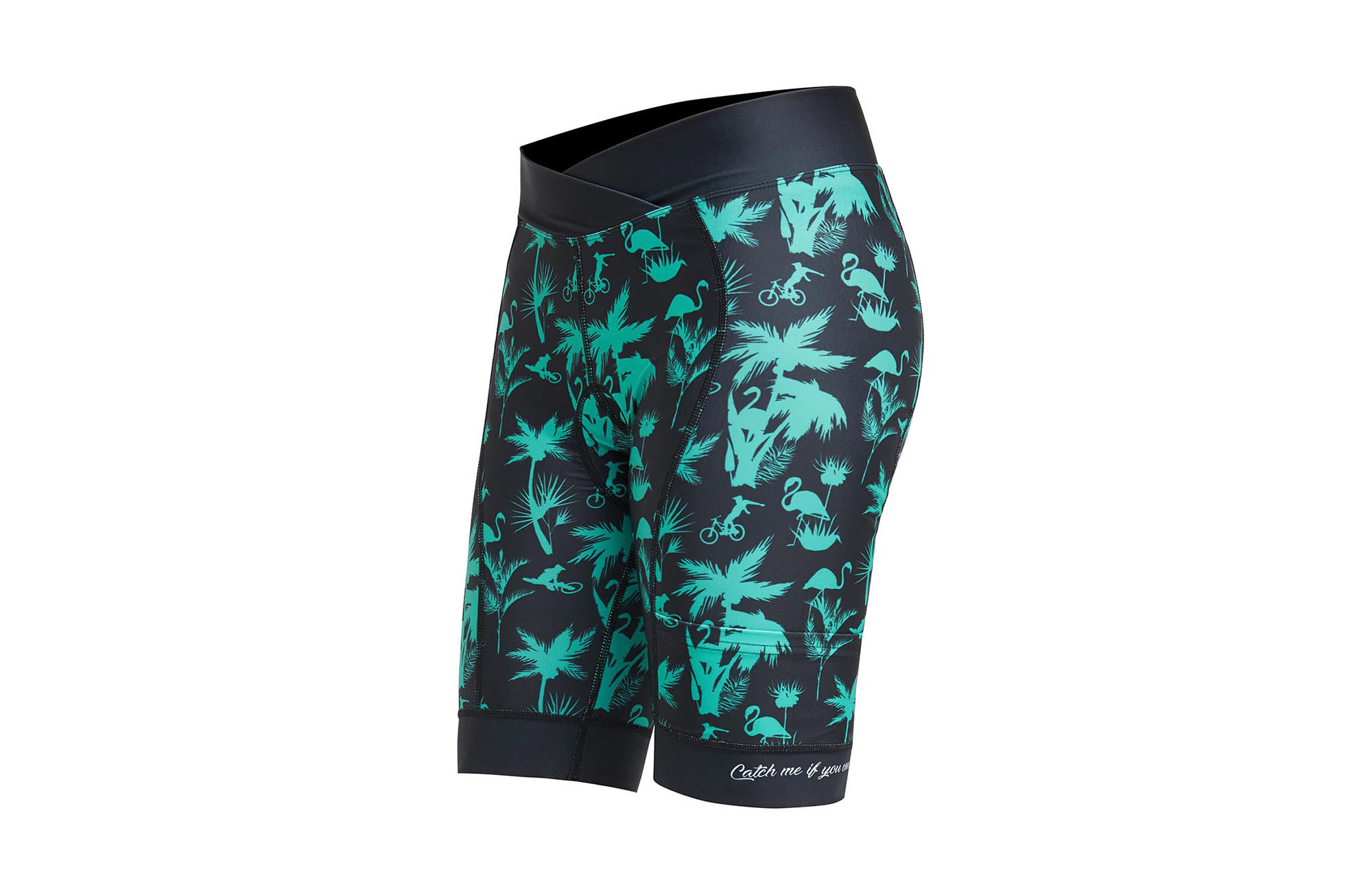 BOXERS REMBOURRE WOMEN AQUA PRINT image number 0