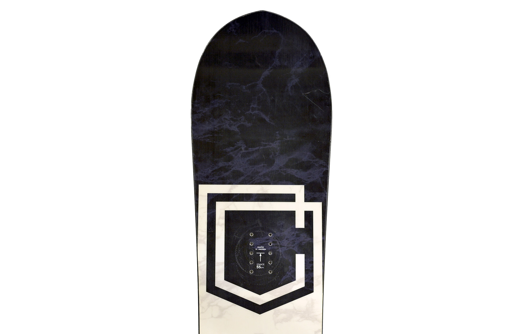 SNOWBOARD COMMENCAL CLASH BLACK & WHITE - 155 (21440002) image cover number large 0