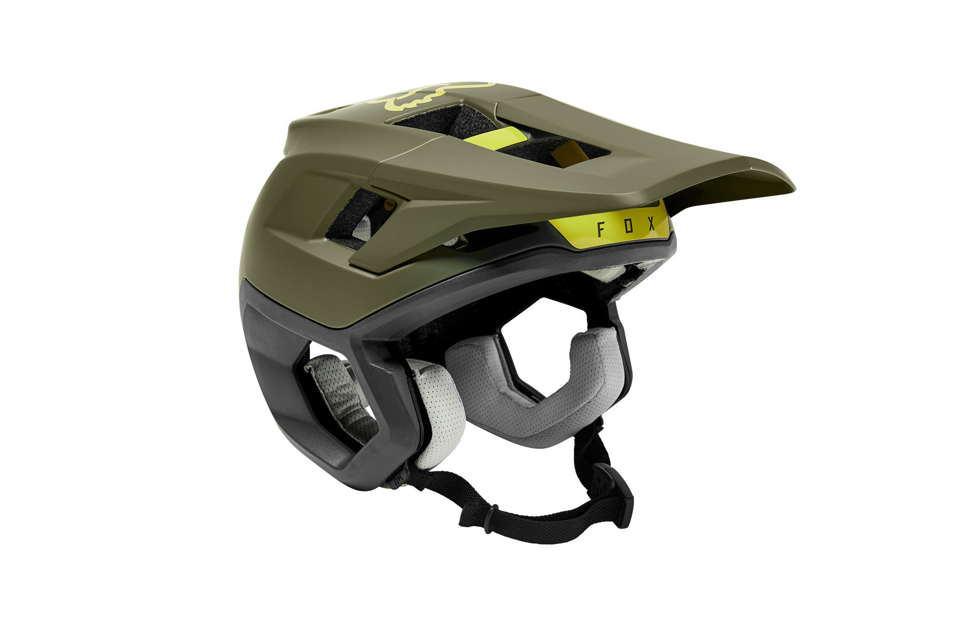 FOX DROPFRAME PRO HELMET OLIVE GREEN image number 0