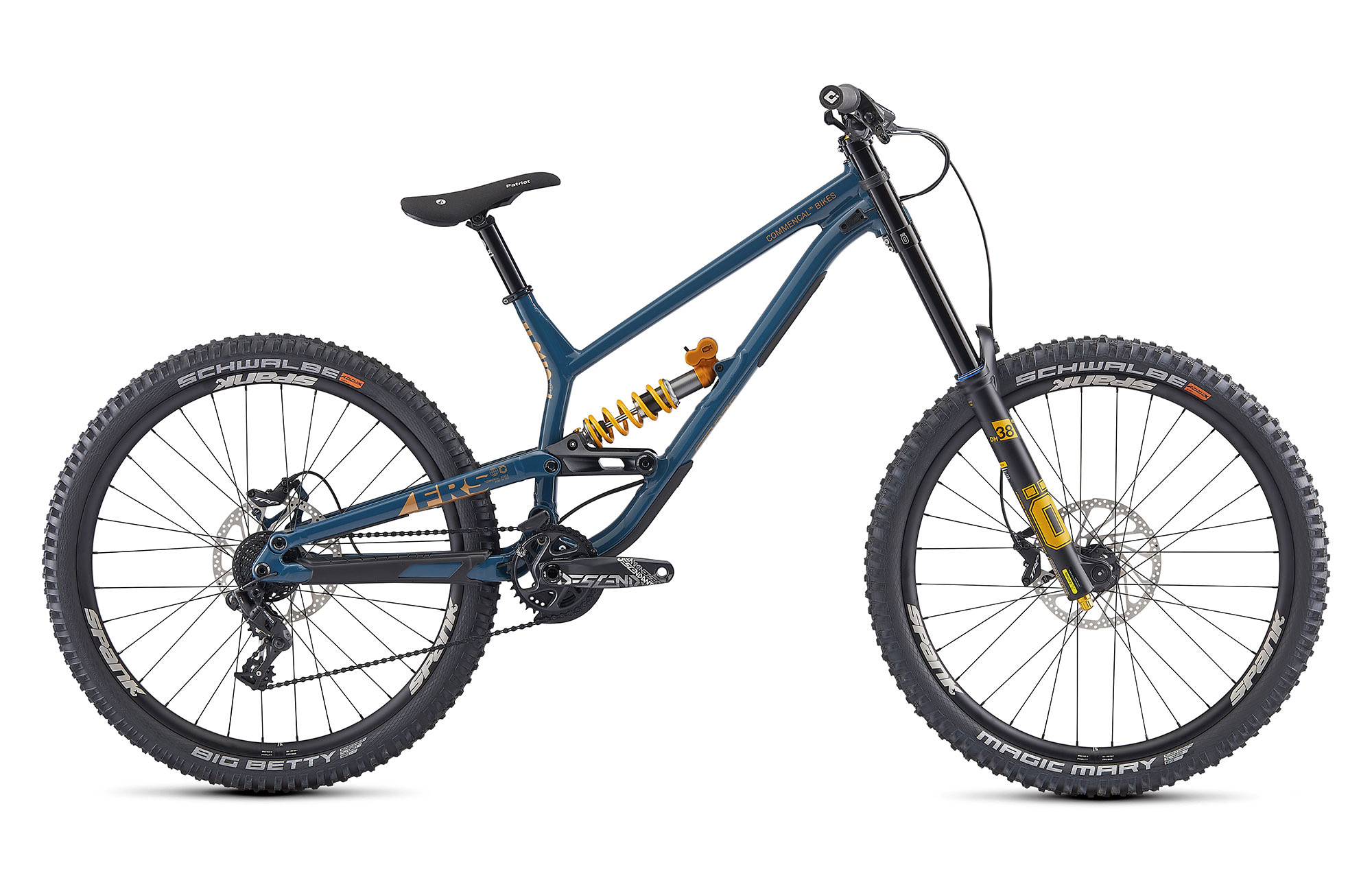 COMMENCAL FRS OHLINS EDITION AQUA BLUE image number null