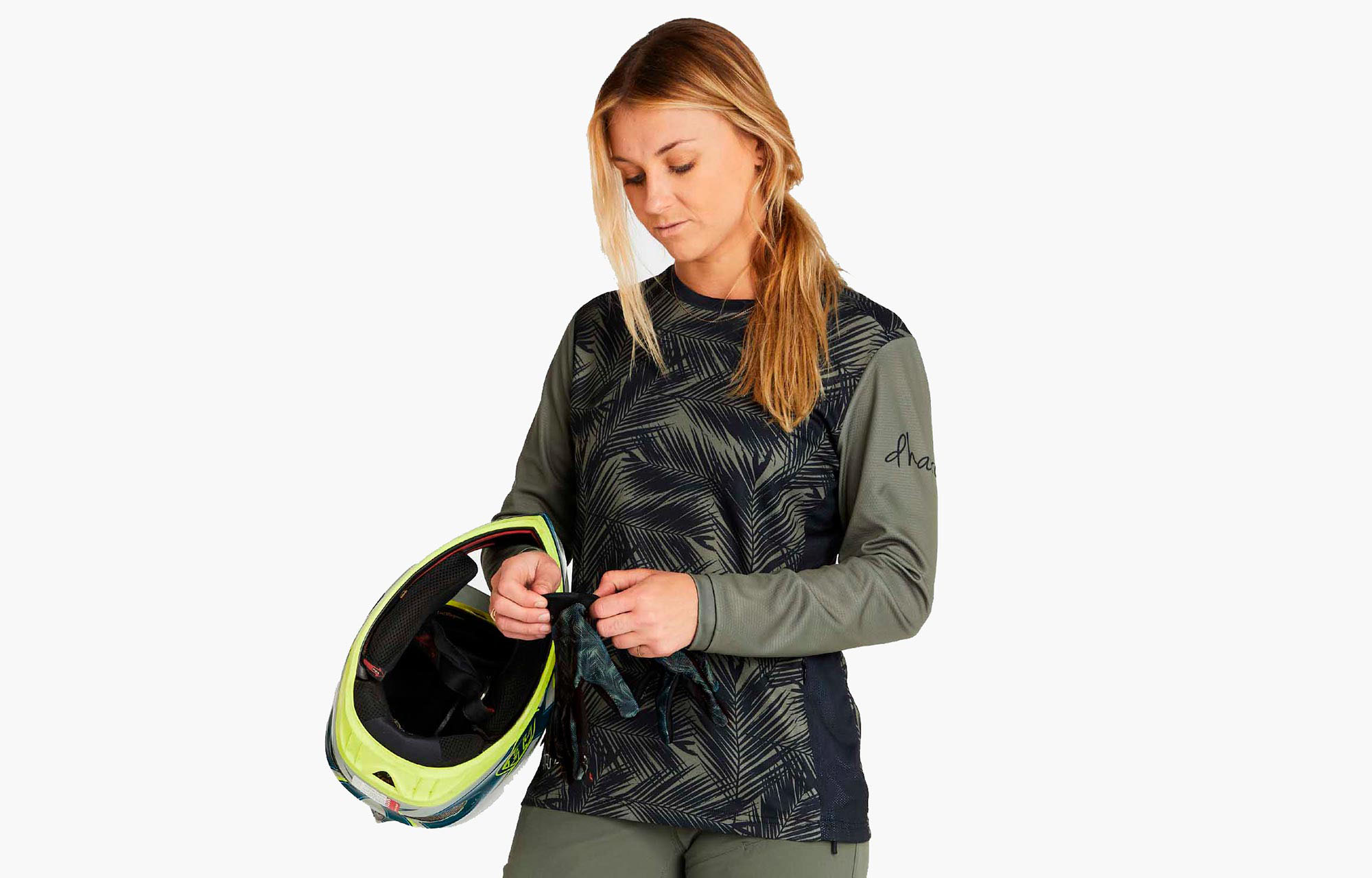 DHARCO WOMEN LONG SLEEVE JERSEY CAMO BLADES image number 2