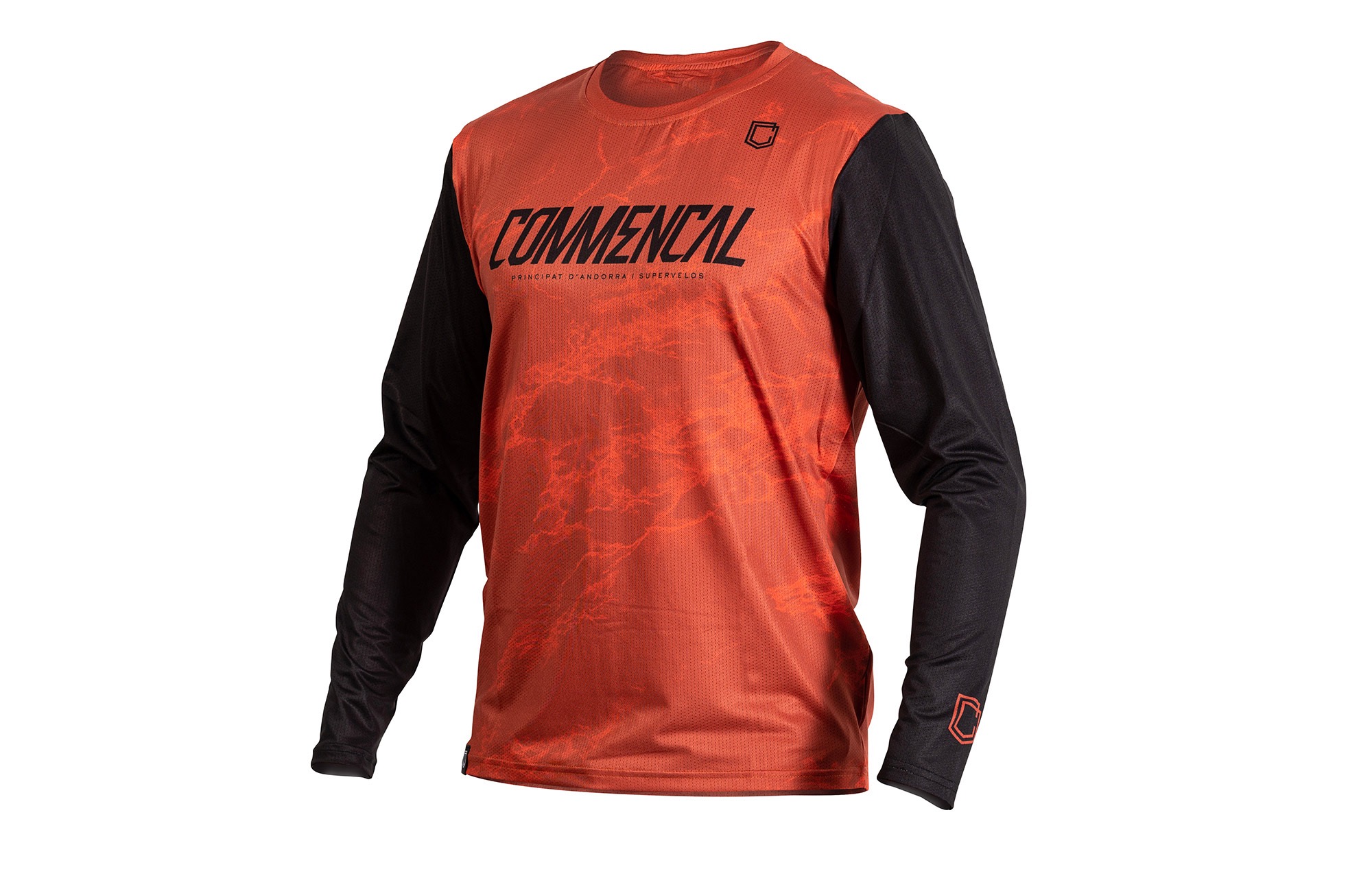 COMMENCAL LONG SLEEVE JERSEY OCHRE image number 0