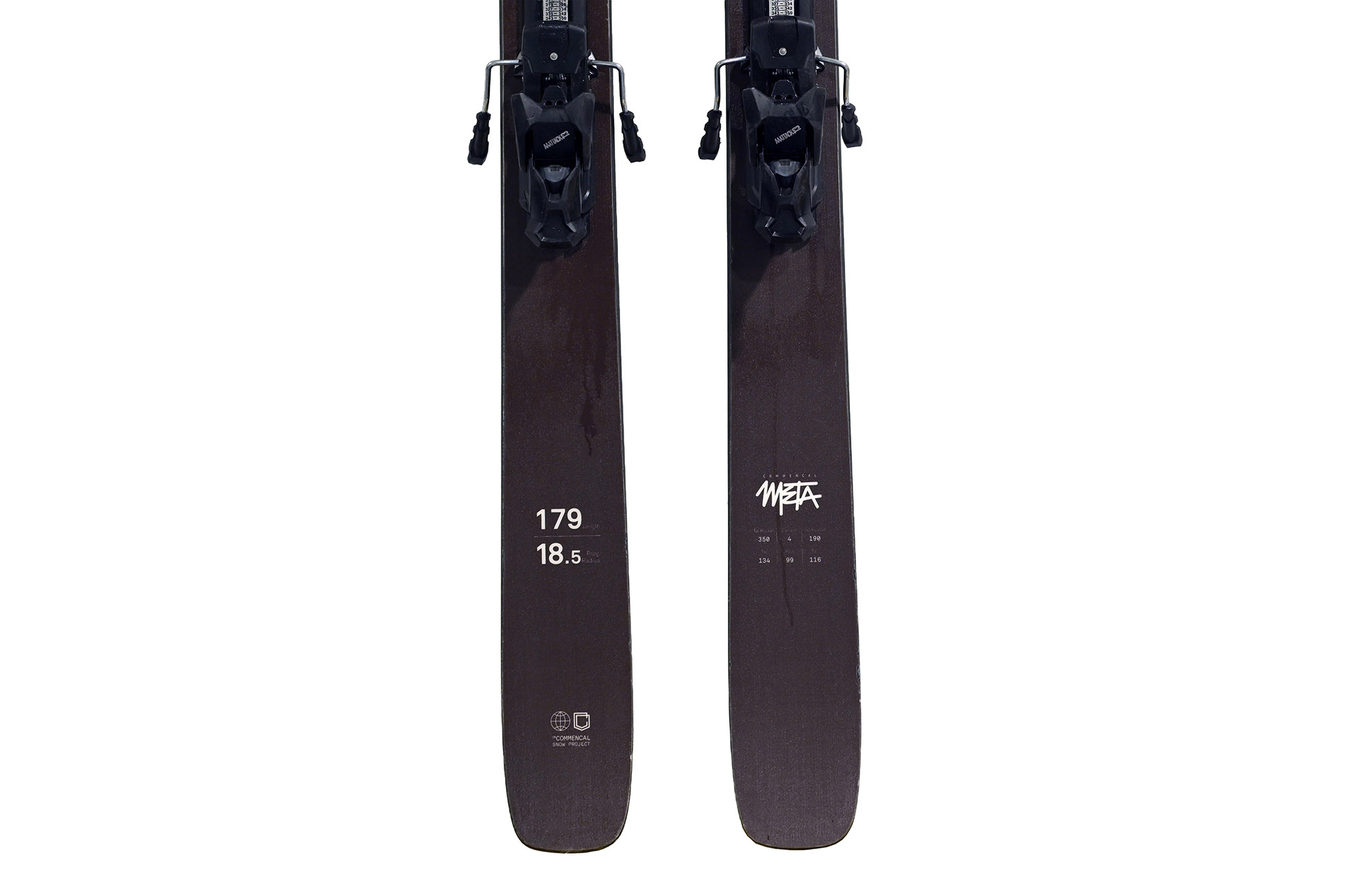 SKIS COMMENCAL META 179 / FIX TYROLIA ATTACK 13 GW (23440023) image cover number large 1