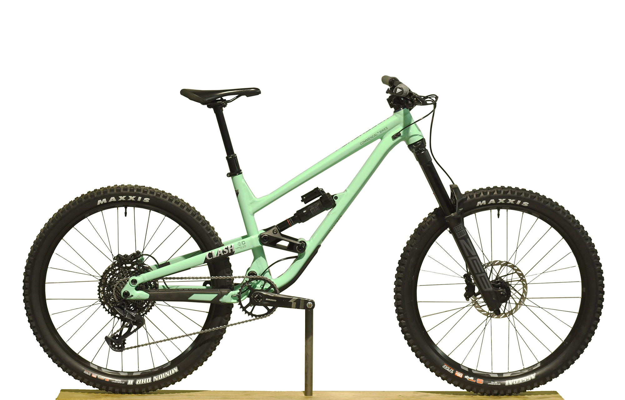 COMMENCAL CLASH RIDE EMERALD  GREEN NEW ROCKSHOX - M (23130102) image number null