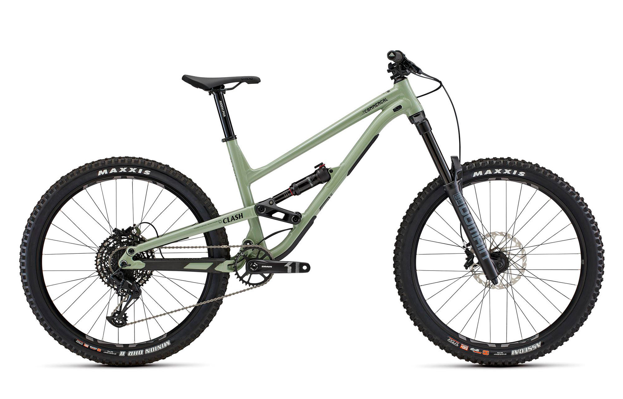 COMMENCAL CLASH ORIGIN HERITAGE GREEN image number null