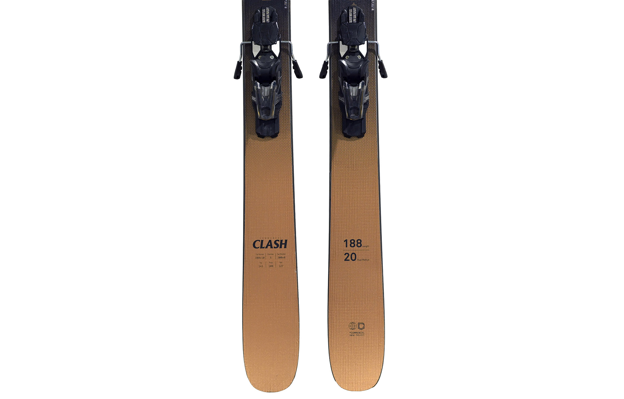 SKIS COMMENCAL CLASH 188 / FIX NR STRIVE R 13 GW (23440010) image cover number large 2