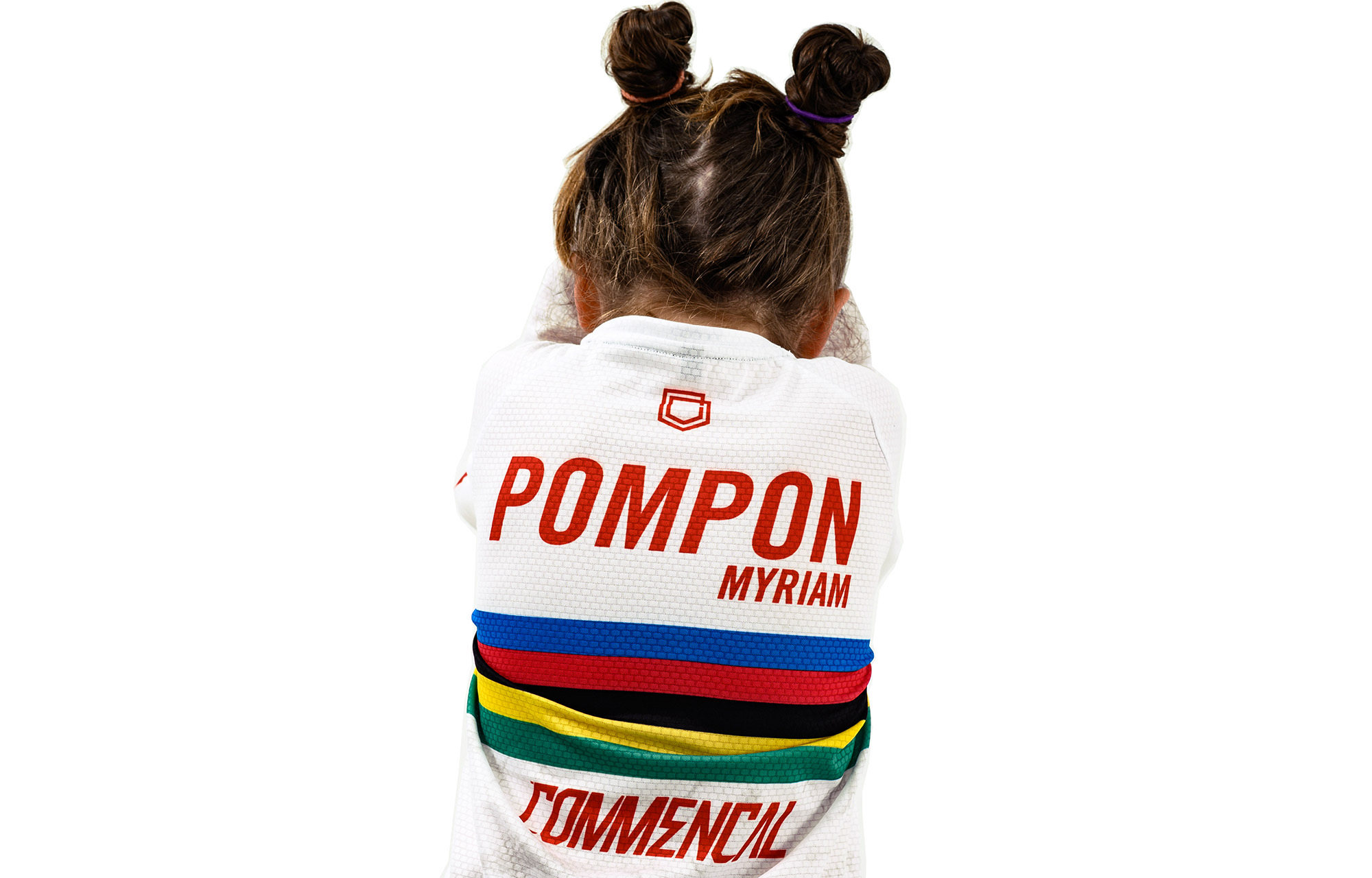 KIDS LONG SLEEVE POMPON WORLD CHAMPION REPLICA JERSEY image number 1