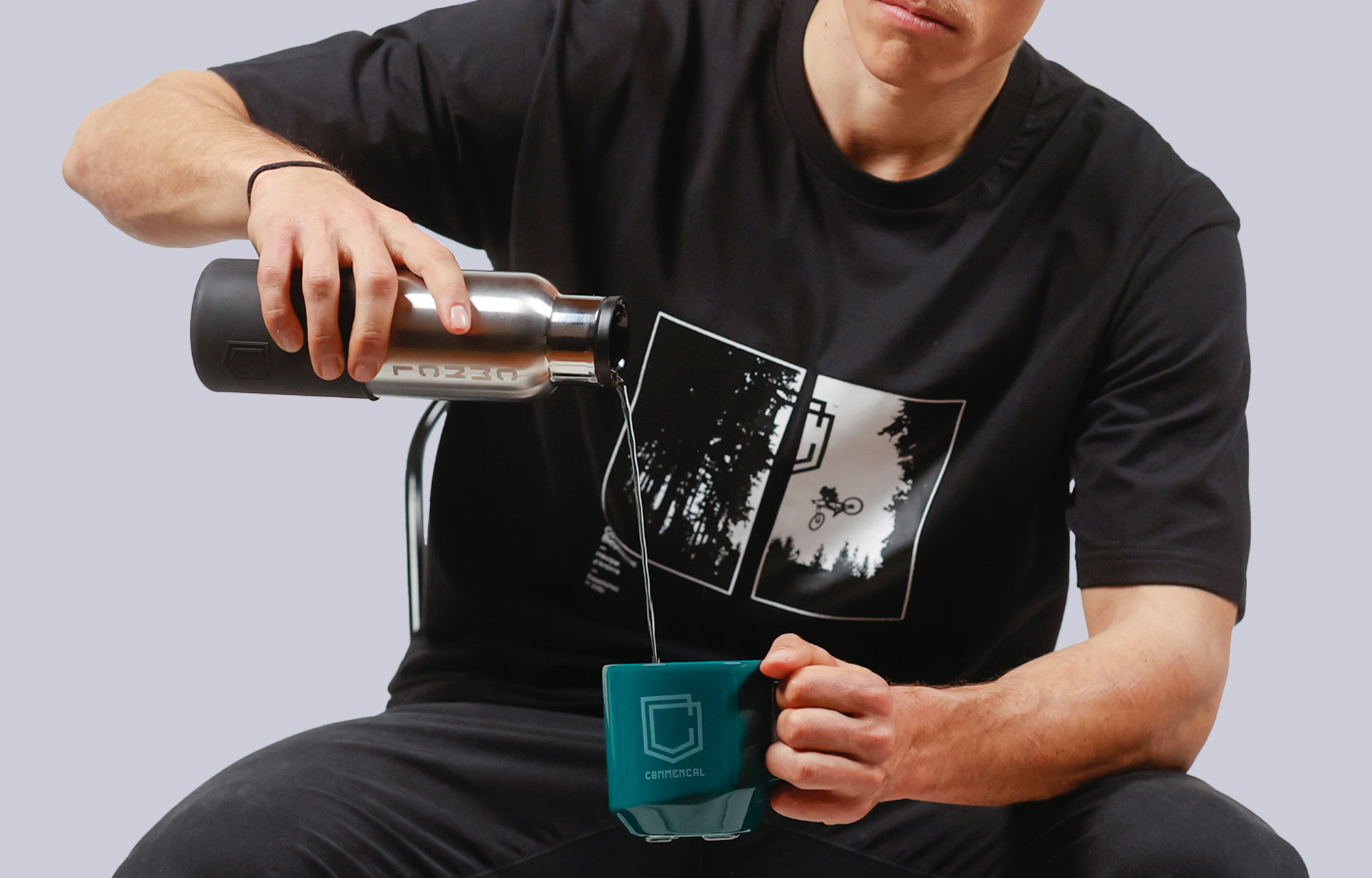 CERAMIC MUG FOREST GREEN,,large image number null