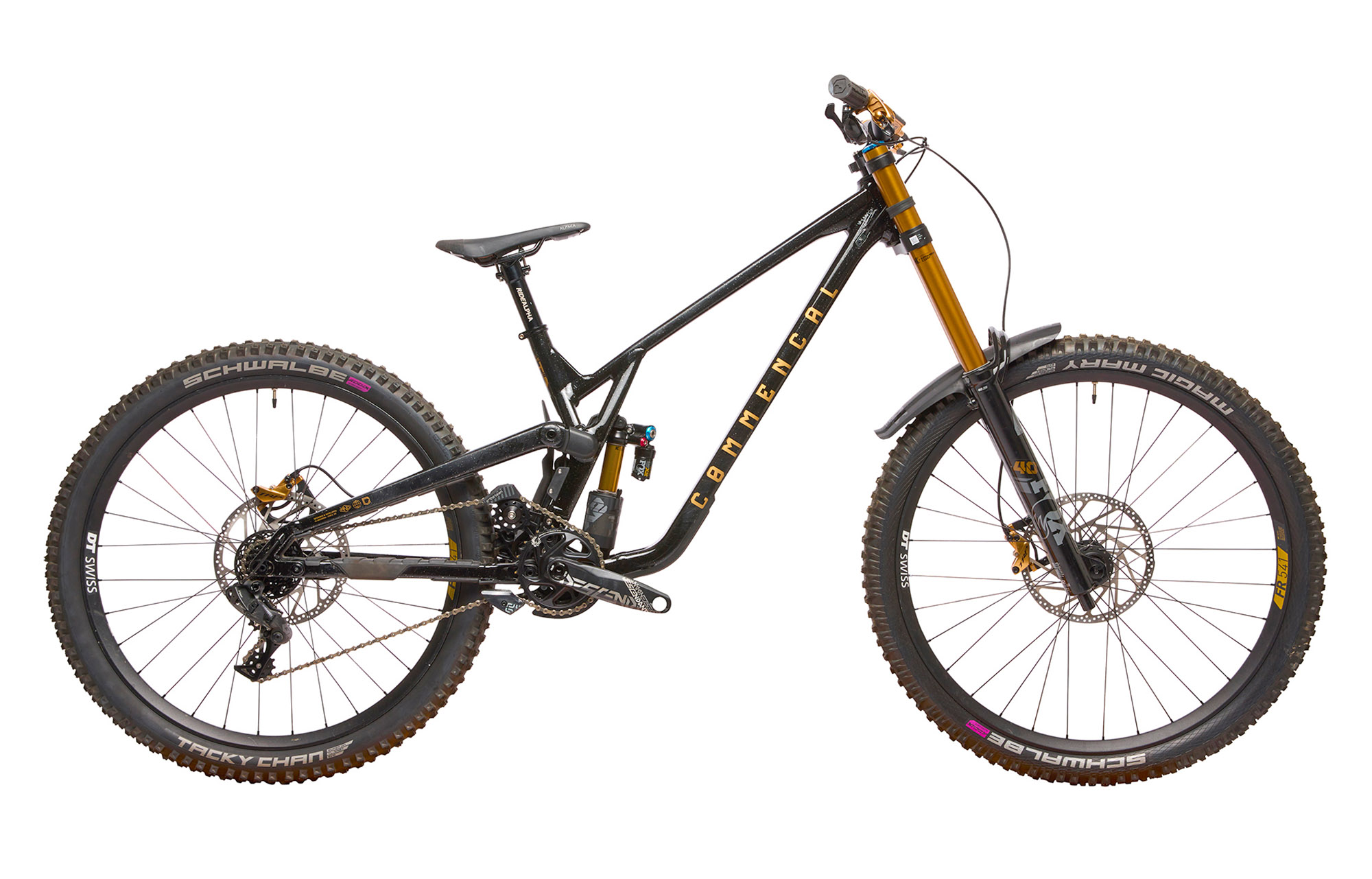 COMMENCAL SUPREME DH V5 SIGNATURE LTD GLITTERY BLACK - L (24152503) image number null
