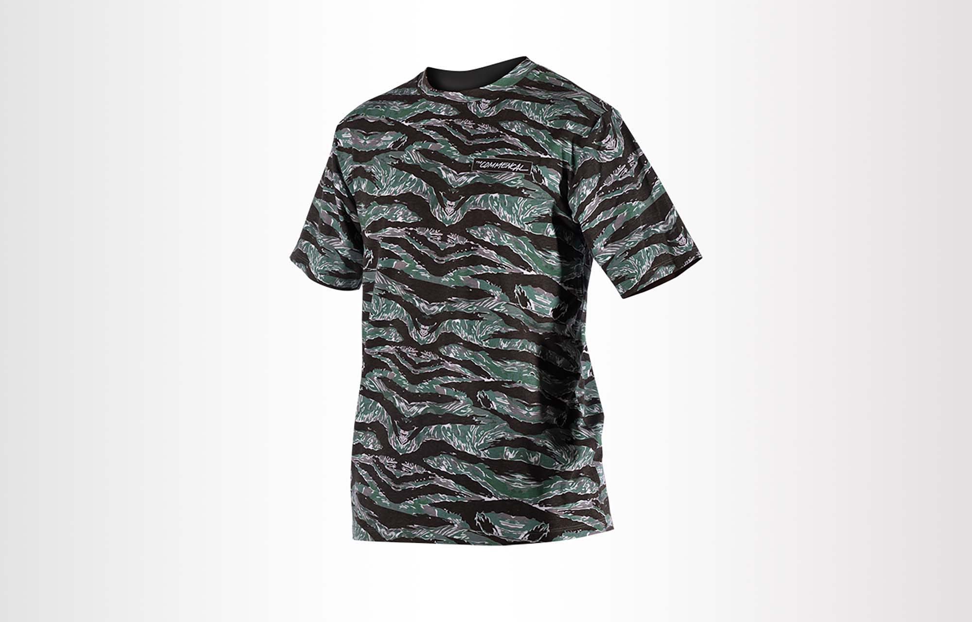 COMMENCAL SHORT SLEEVE TECH TEE CAMO image number 0