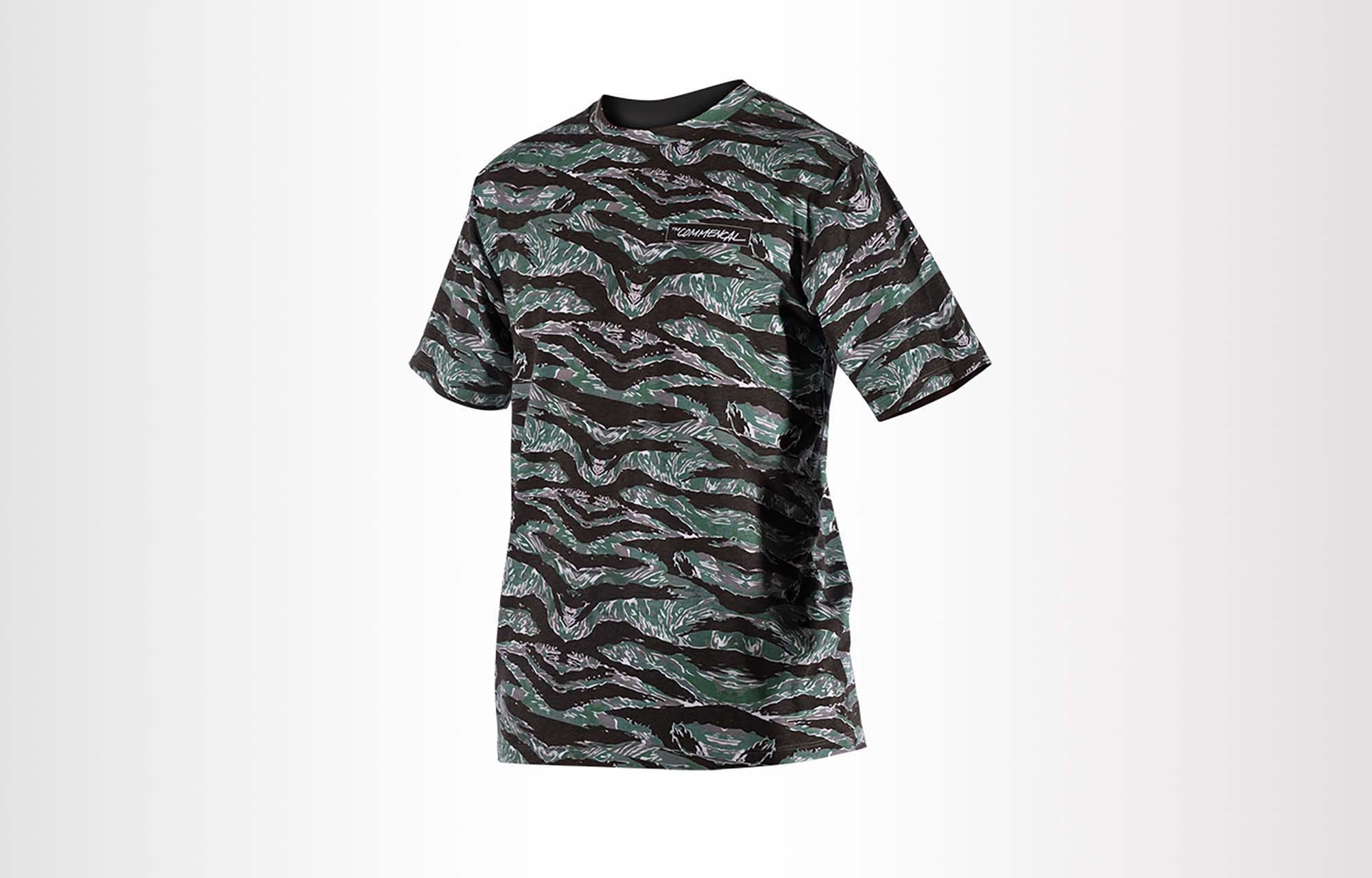 COMMENCAL SOFTECH SHORT SLEEVE JERSEY CAMO image number 0