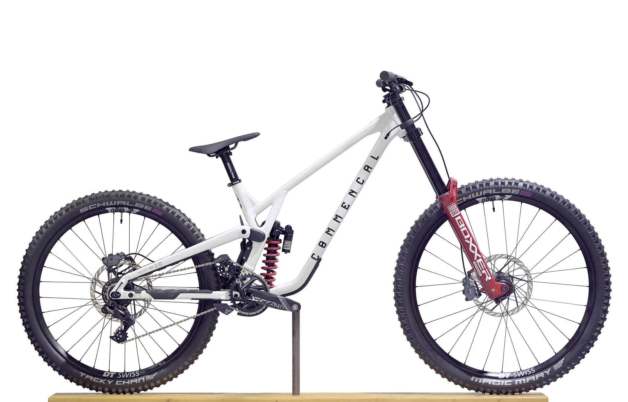 COMMENCAL SUPREME DH V5 ROCKSHOX PURE WHITE - L (24157103) image number null