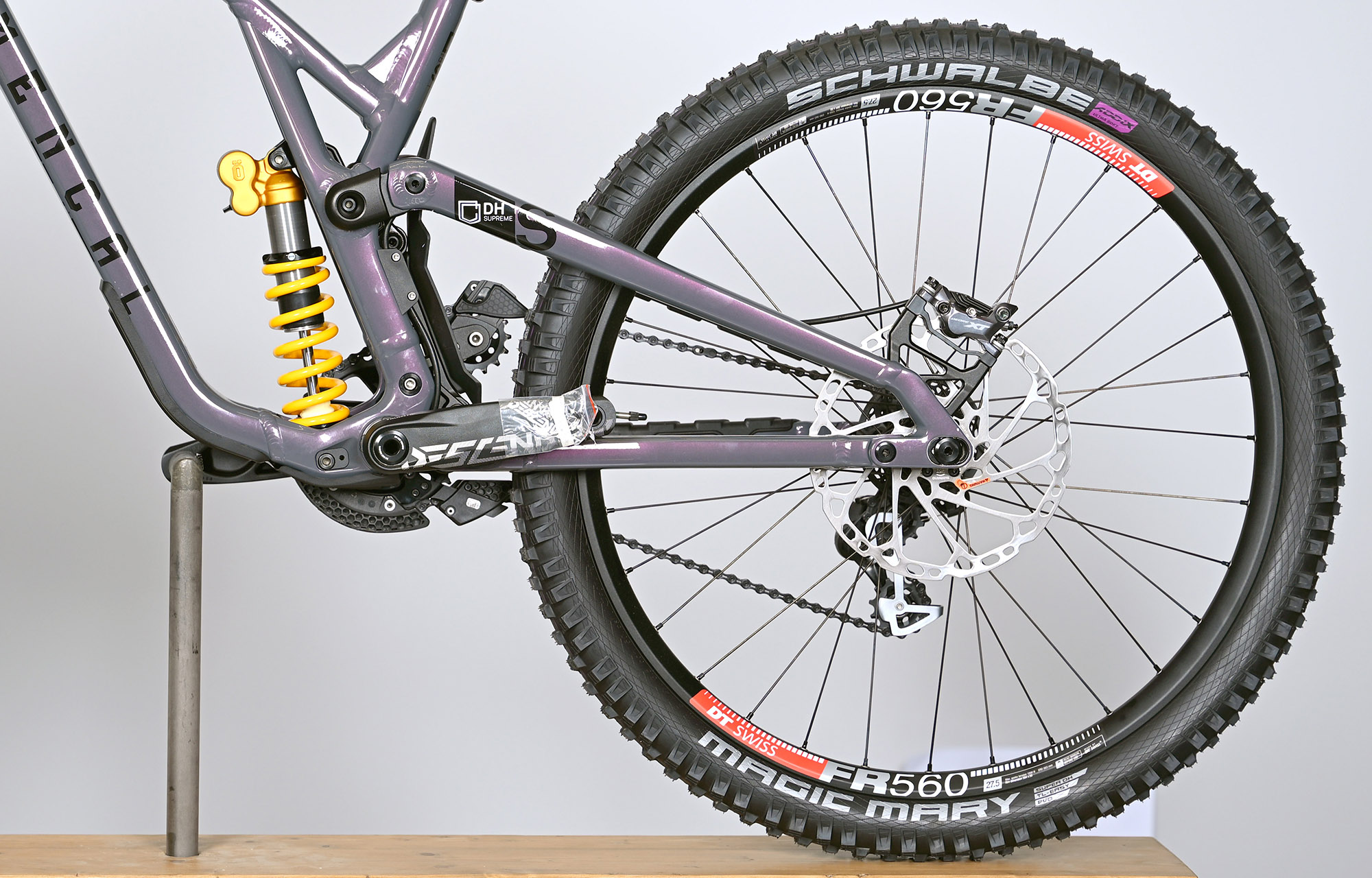 COMMENCAL SUPREME DH V5 OHLINS EDITION PURPLE GREY - M (?) image number null