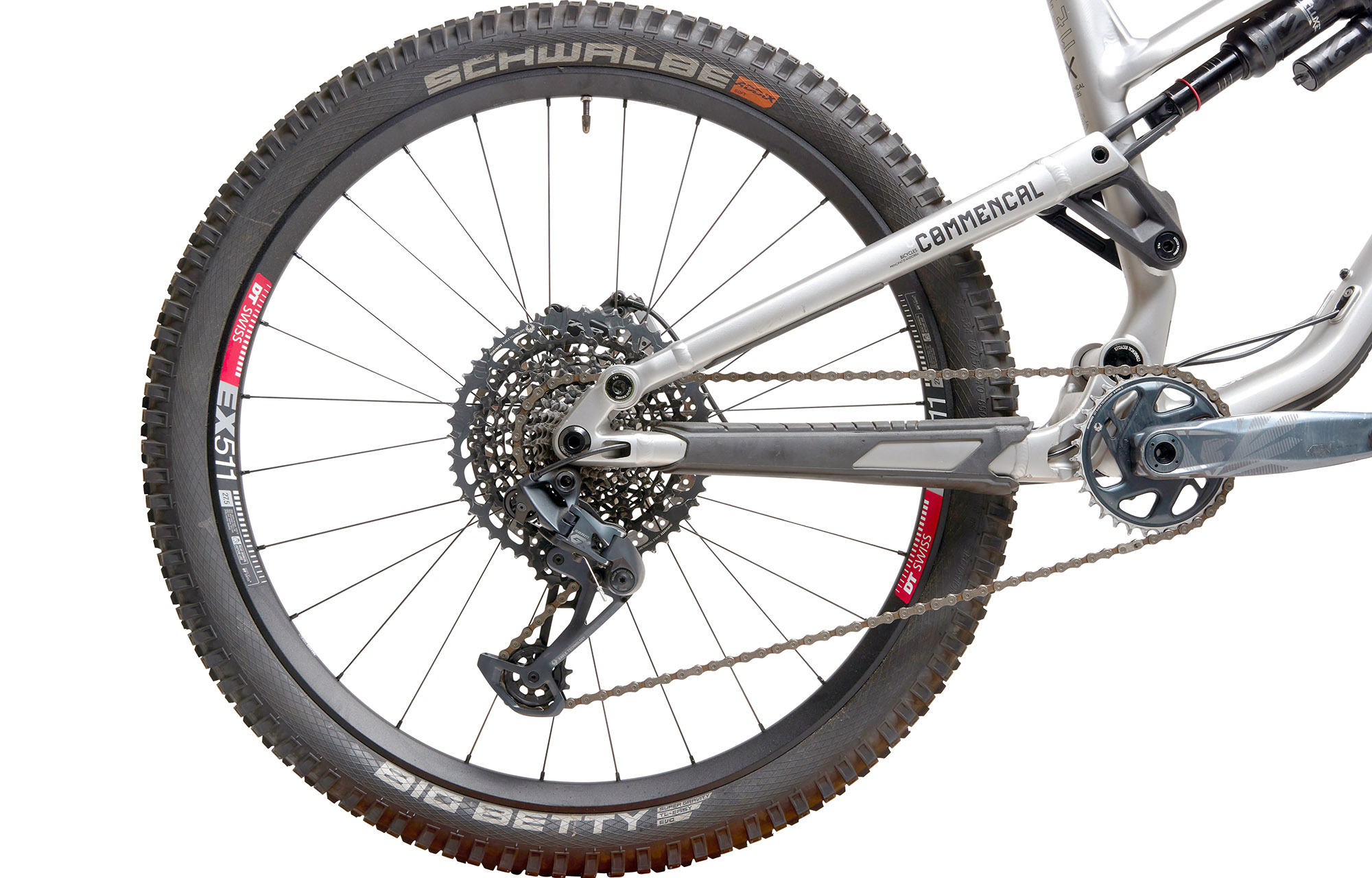 COMMENCAL META SX V4 RACE SILVER - L (22130803) image number null