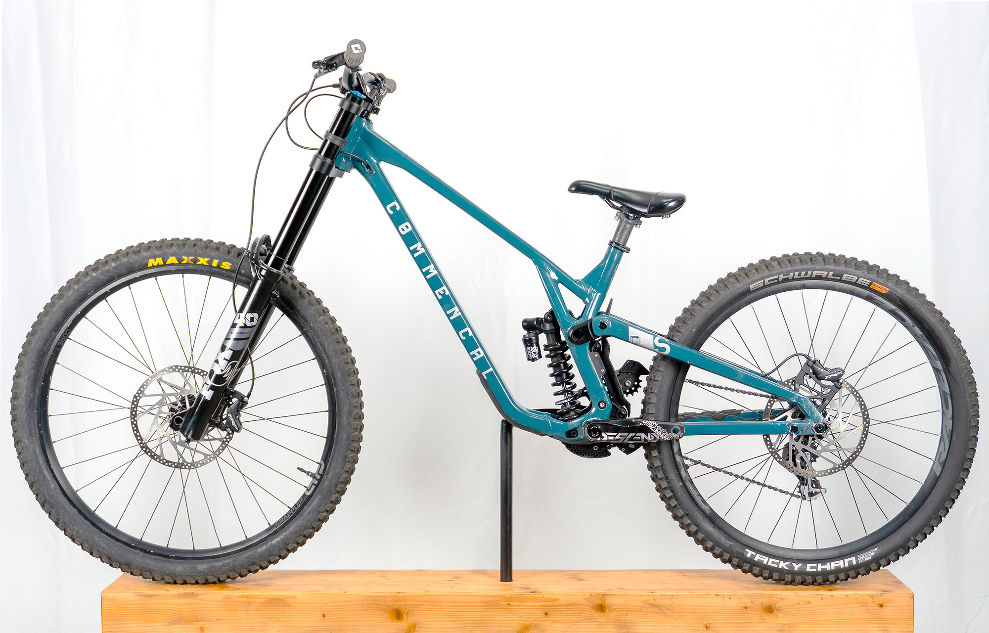 COMMENCAL SUPREME DH V5 ESSENTIAL AQUA BLUE - L (23150103) image number null