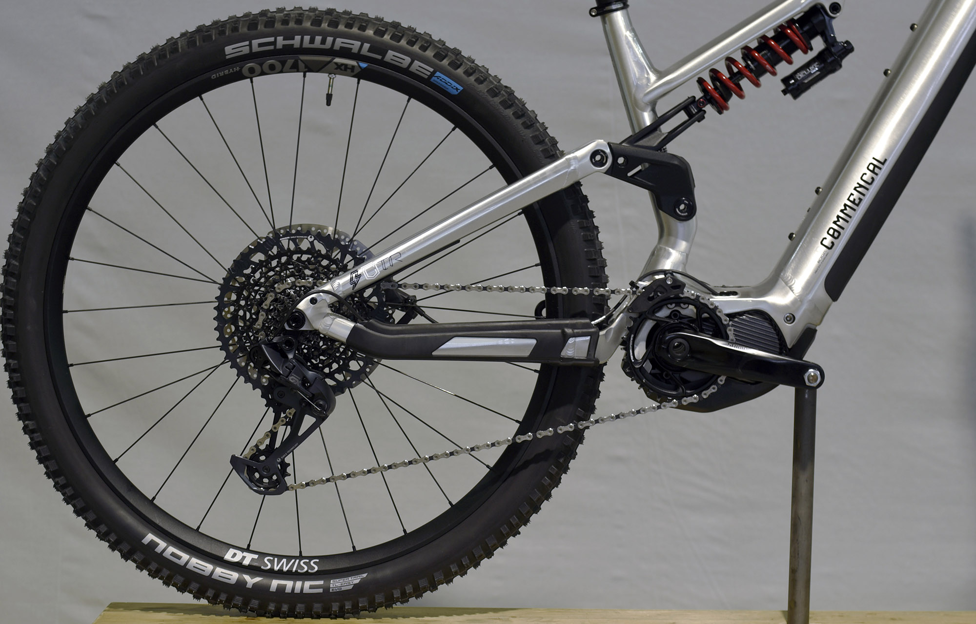 COMMENCAL META POWER TR SHIMANO RACE BRUSHED - M (22180302) 122km image number null