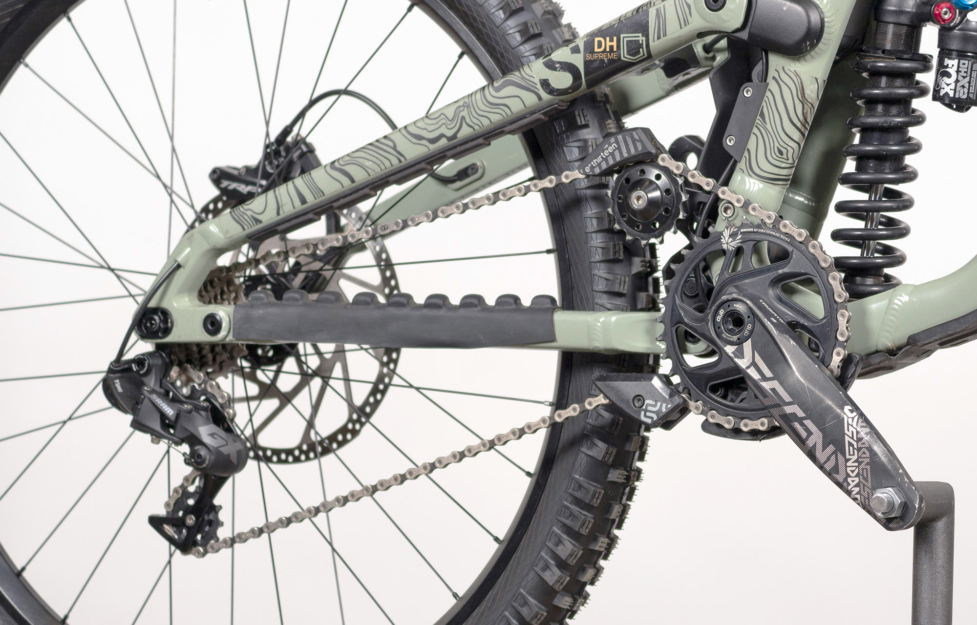 COMMENCAL SUPREME DH V5 ESSENTIAL HERITAGE GREEN - M (22150802) image number null