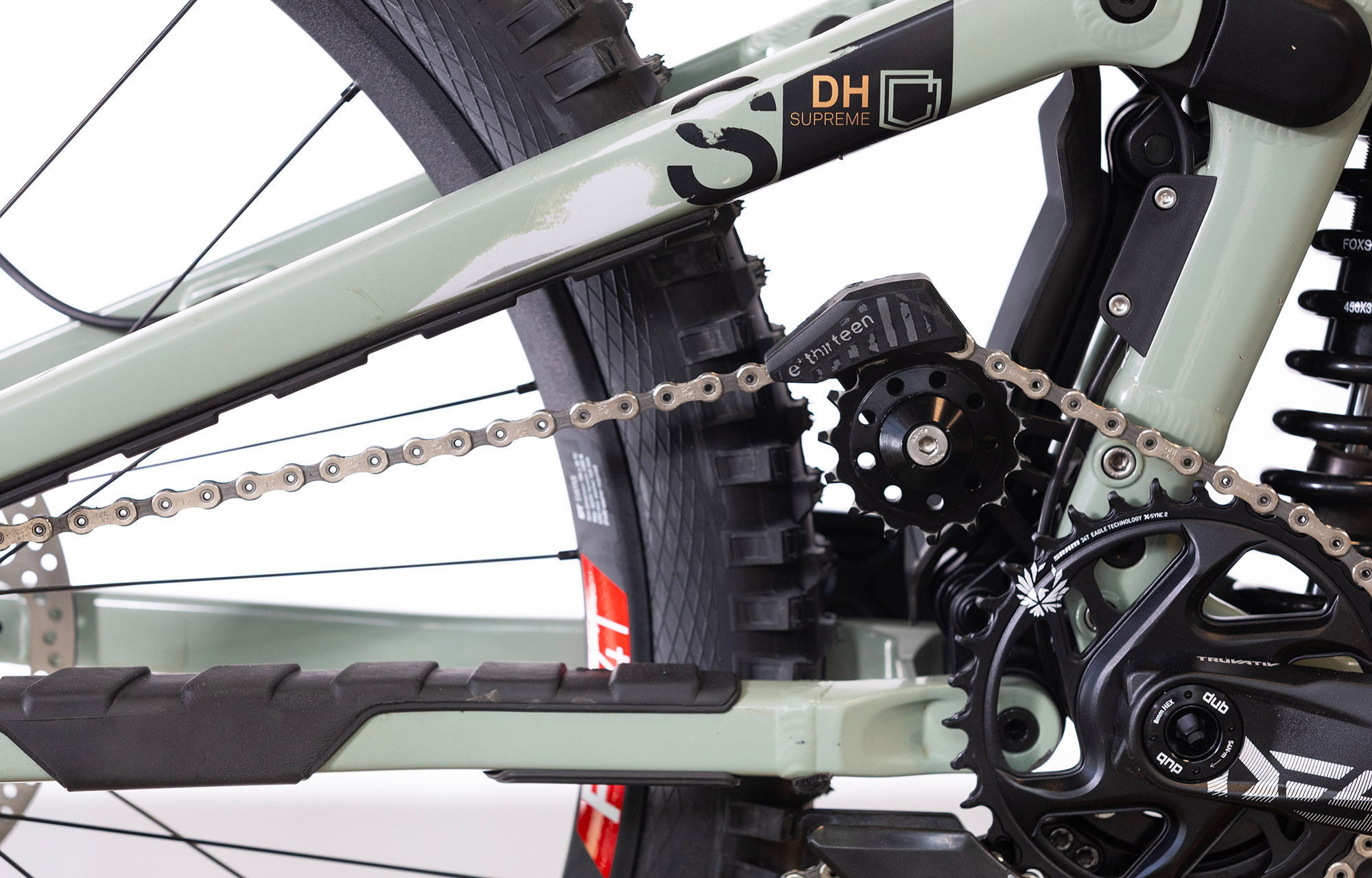 COMMENCAL SUPREME DH V5 ESSENTIAL HERITAGE GREEN - M (22150802) image cover number large 1