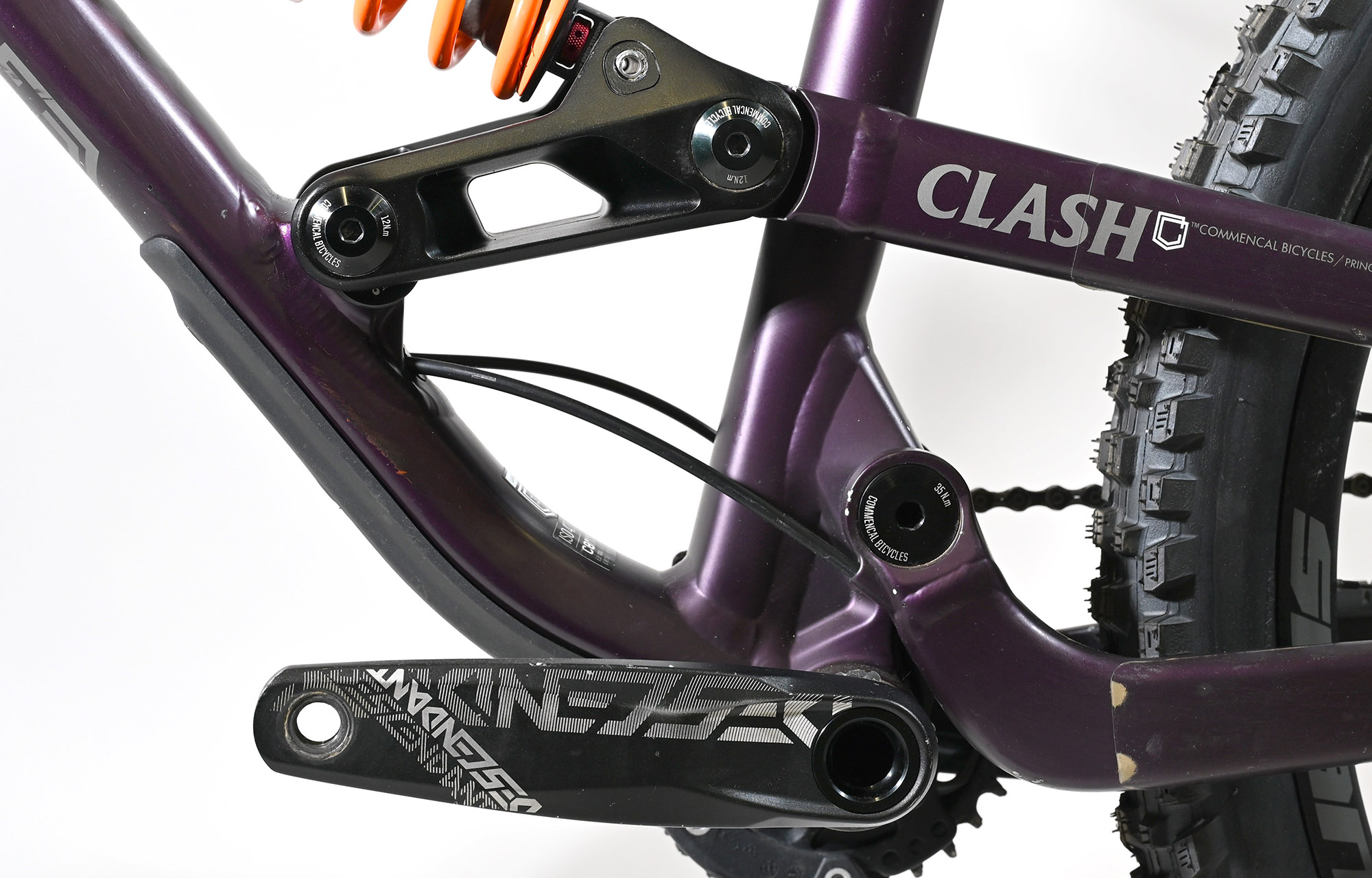 COMMENCAL CLASH PARK EDITION METALLIC PURPLE - L (22131703) image number null