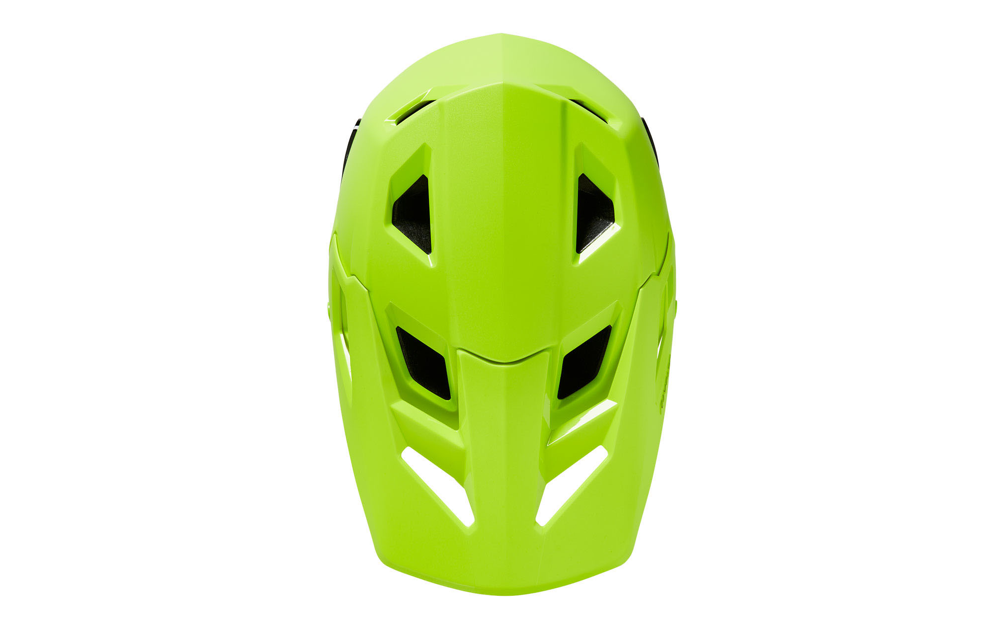 FOX KIDS RAMPAGE HELMET FLUO YELLOW image number 1