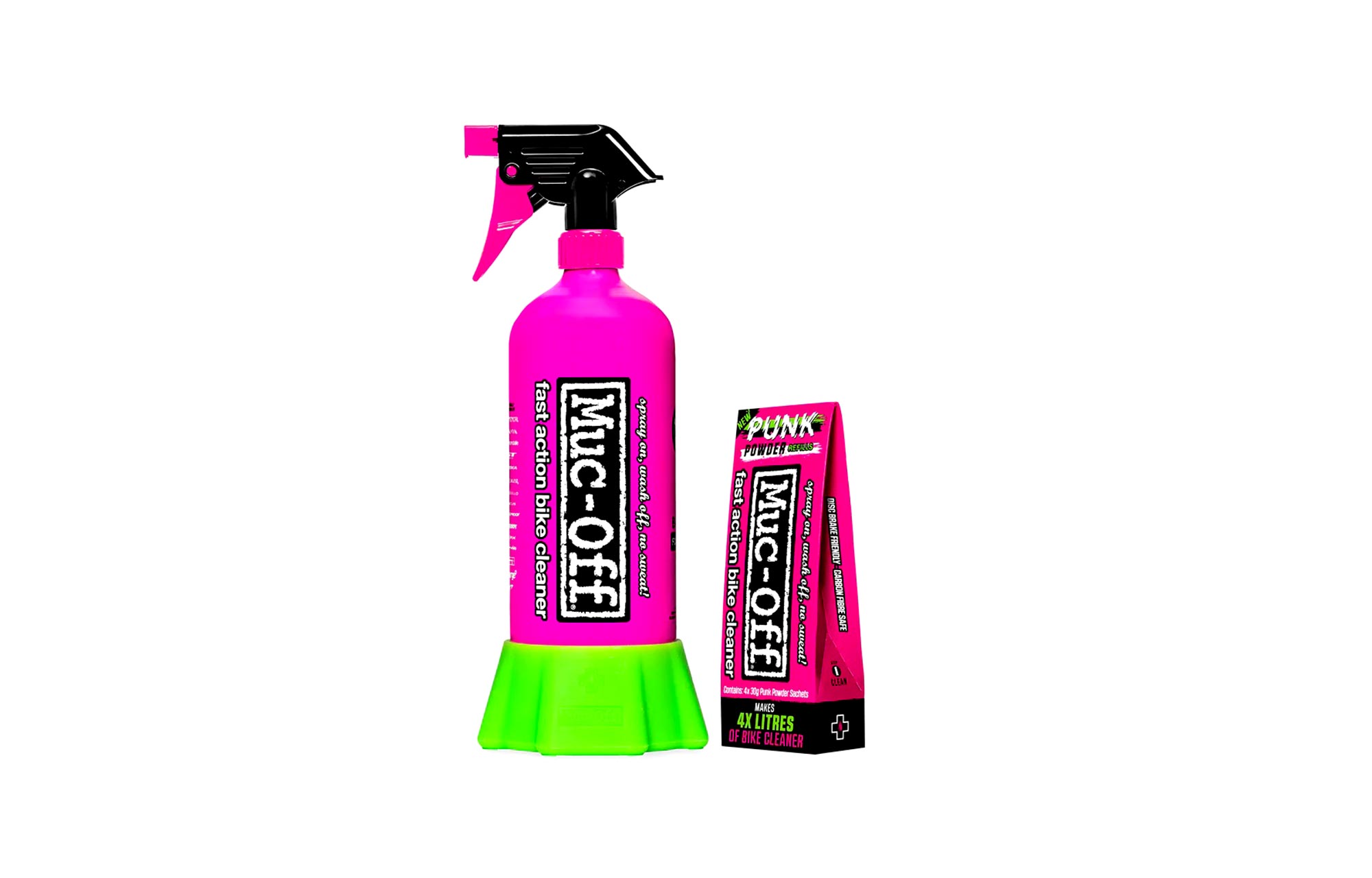 SPRAY BOTTLE FOR LIFE MUC-OFF + 4 LIMPADORES PUNK POWDER image number null