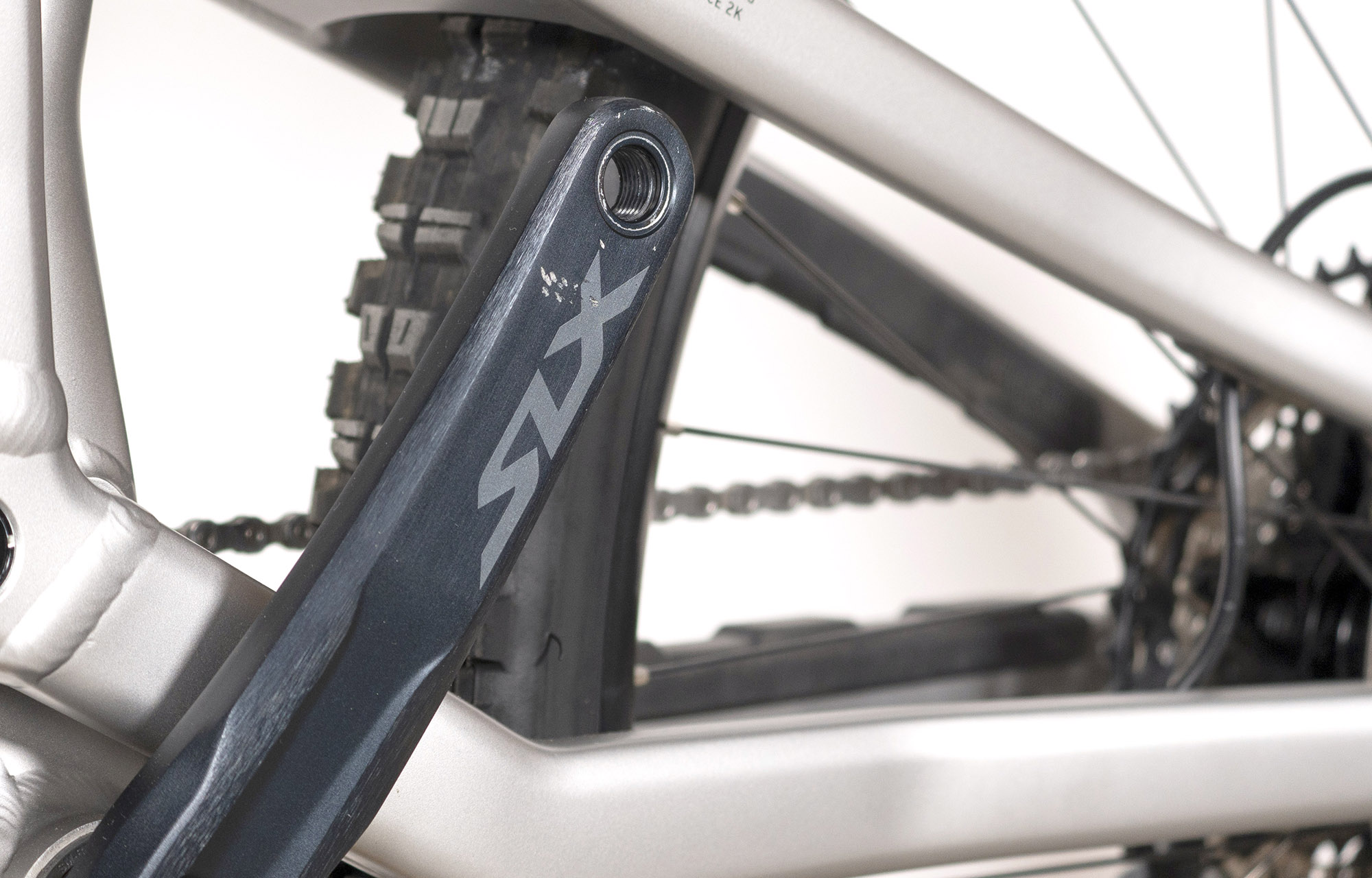 COMMENCAL META SX V5 ESSENTIAL SILVER - M (23131502) image large number 6