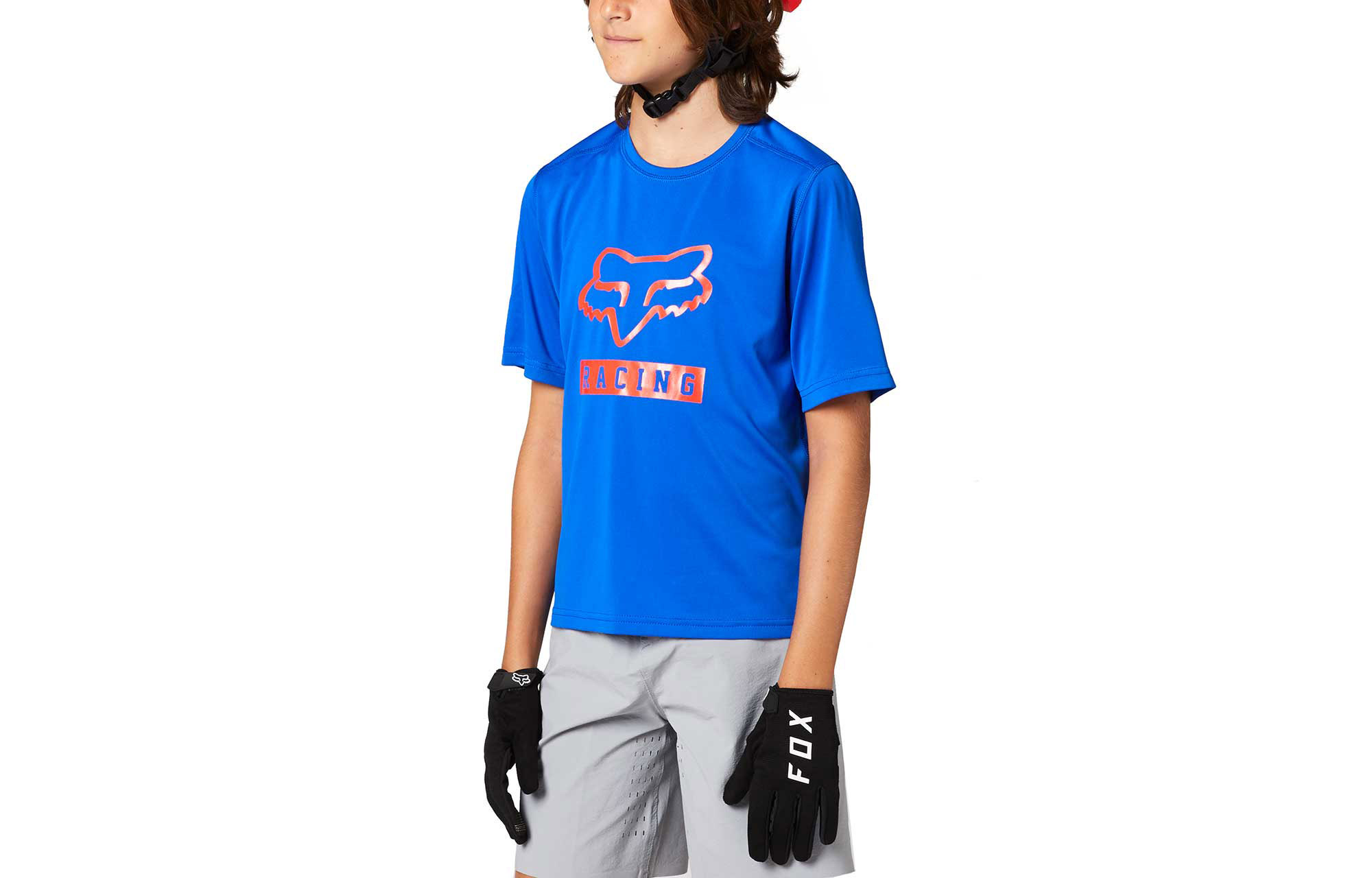 FOX KIDS RANGER SHORT SLEEVE JERSEY BLUE image number 1