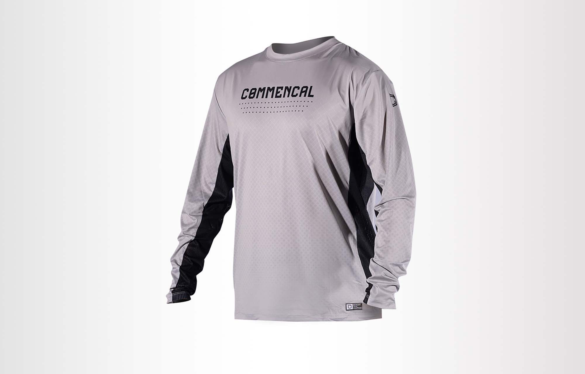 COMMENCAL LONG SLEEVE JERSEY SAND/BLACK image number 0