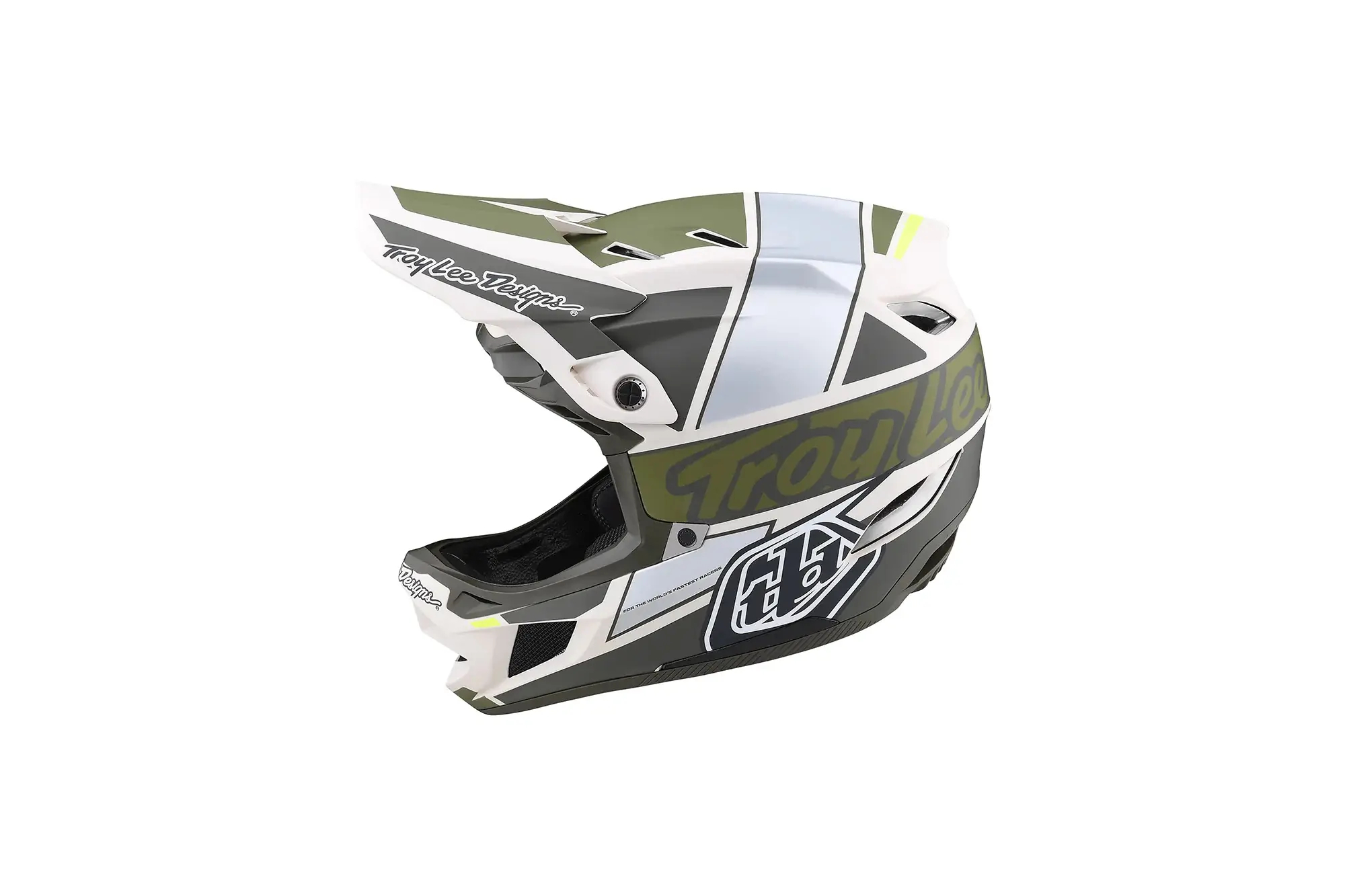 CASQUE TROY LEE DESIGNS D4 COMPOSITE - TEAM MILITARY image number 0
