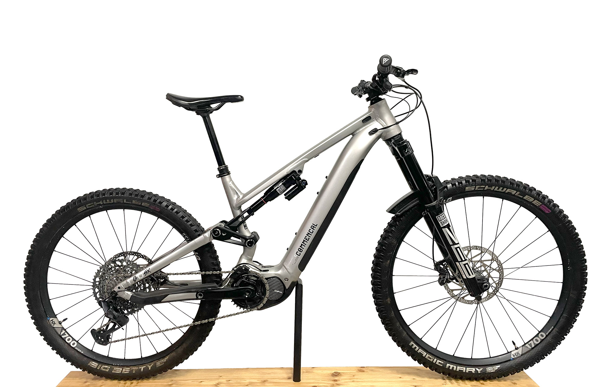 COMMENCAL META POWER SX SHIMANO RACE MATTE GRAPHITE - M image number null