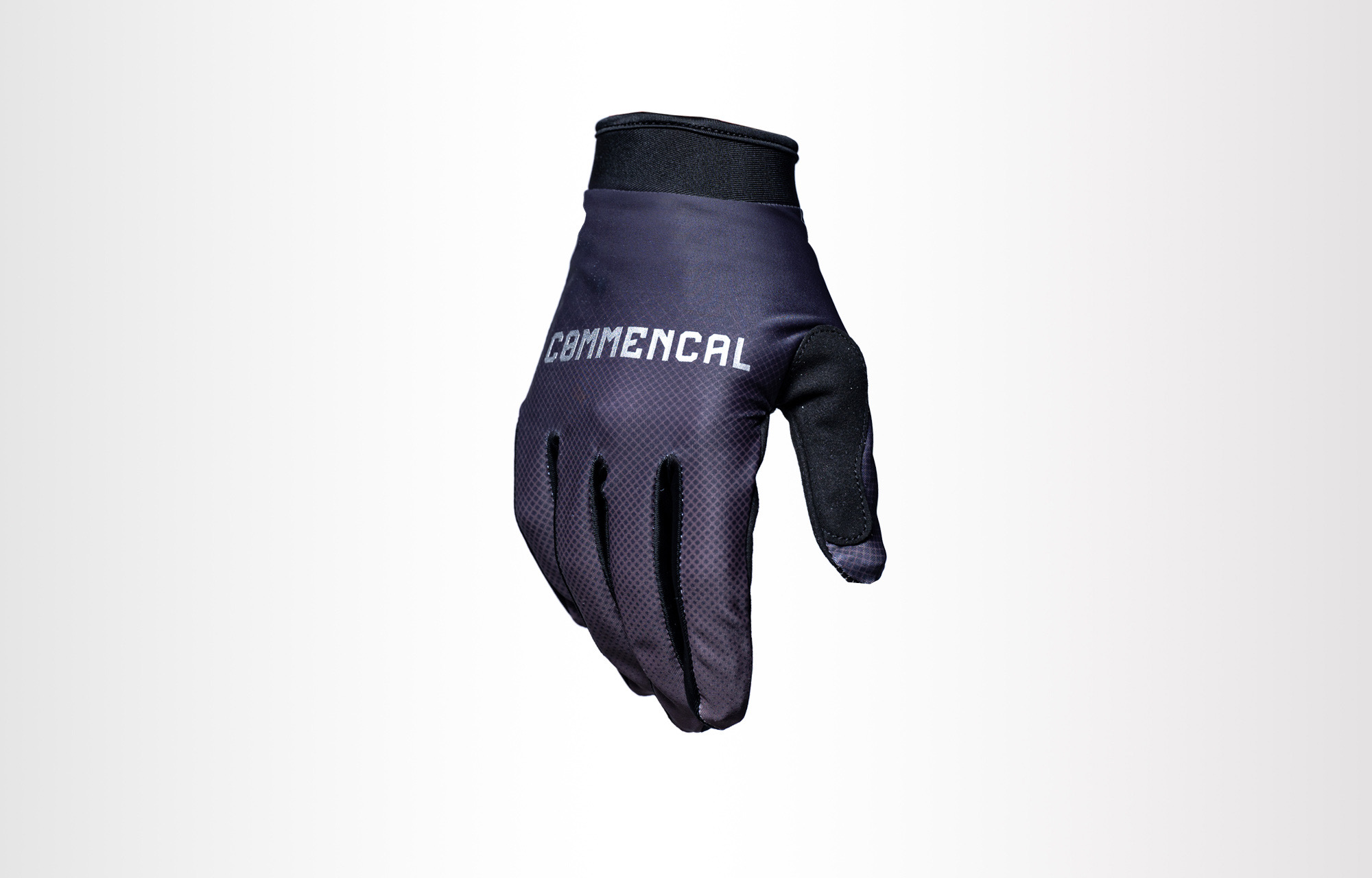 COMMENCAL ELASTICATED GLOVES BLACK image number 0