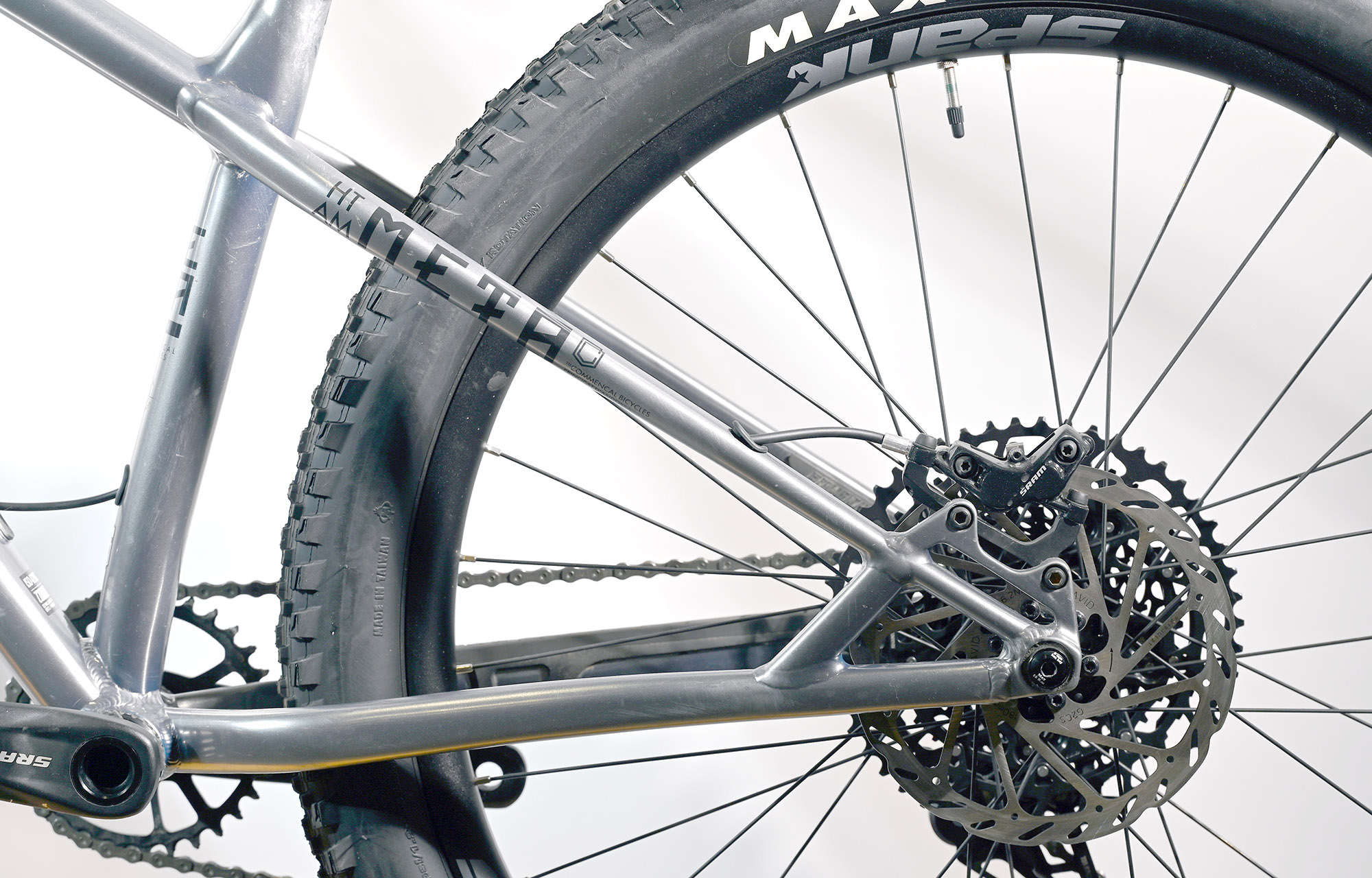 COMMENCAL META HT AM ESSENTIAL GUN METAL - S (21131601) image number null