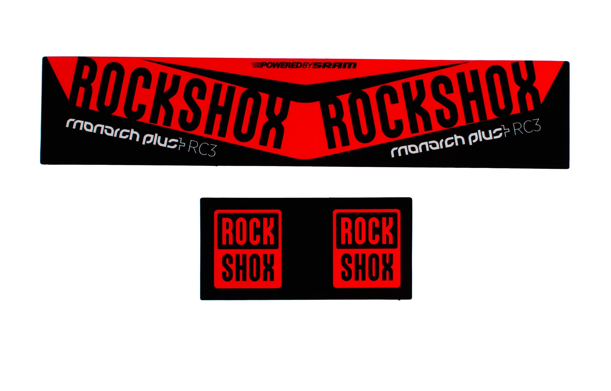 ROCKSHOX MONARCH PLUS DEBONAIR KIT STICKER RED image number null