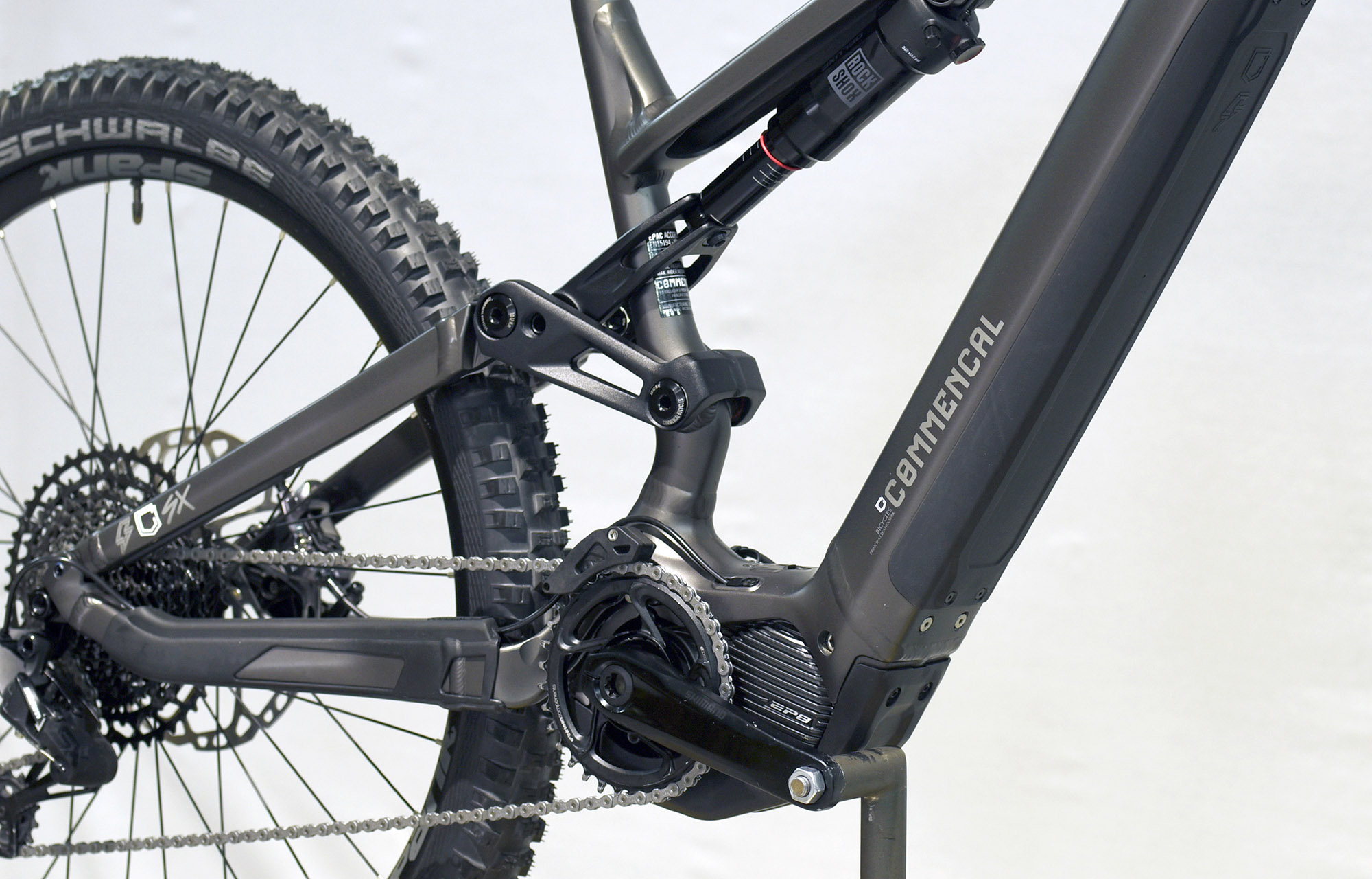 COMMENCAL META POWER SHIMANO SX RIDE DARK SLATE - L (22180503) 736 km image number null