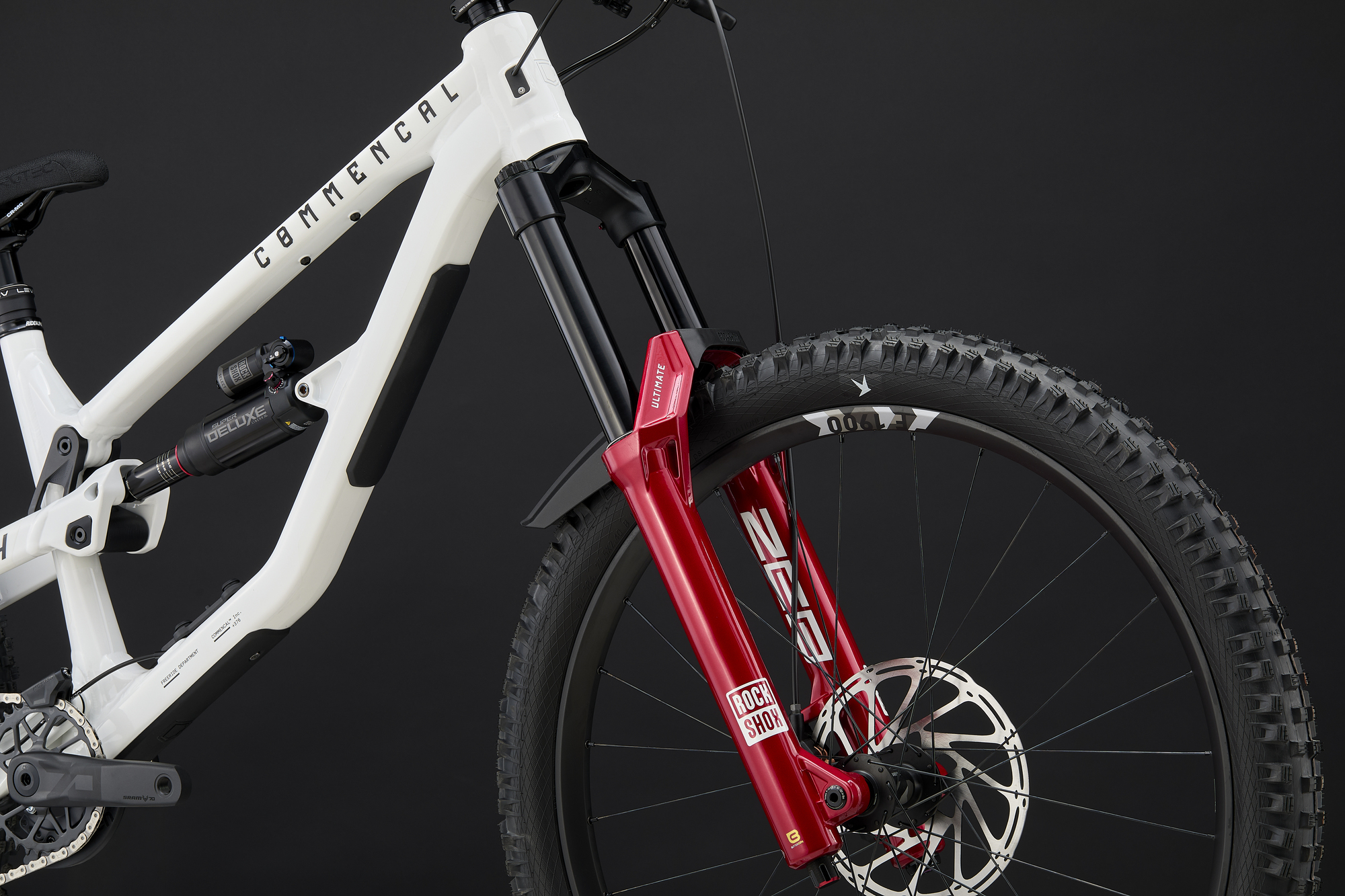 COMMENCAL CLASH V3 ROCKSHOX PURE WHITE 2027 image cover number large 6